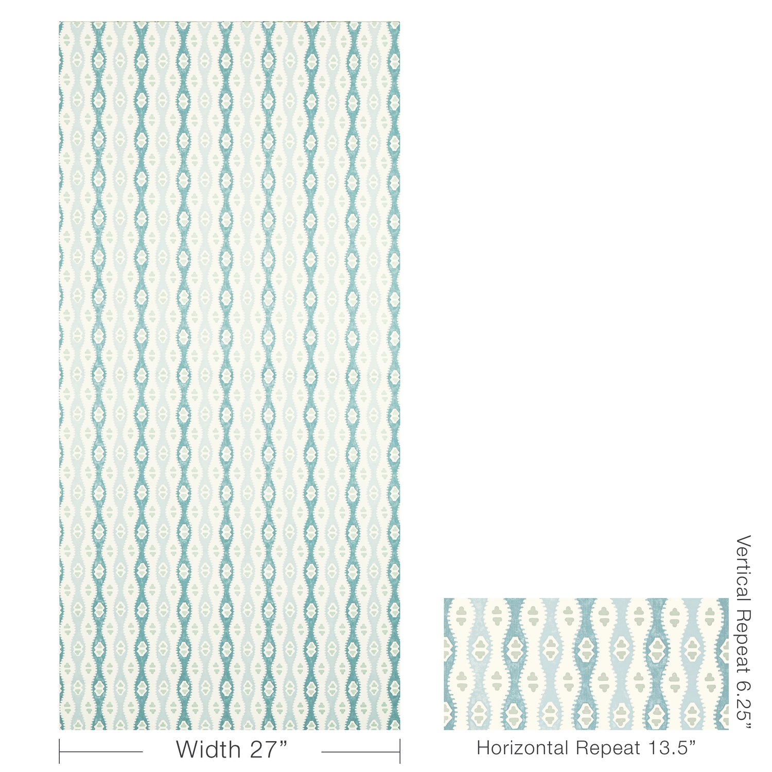 Elba Wallpaper in Chambray color - pattern number P2020113.135.0 - by Lee Jofa in the Avondale collection