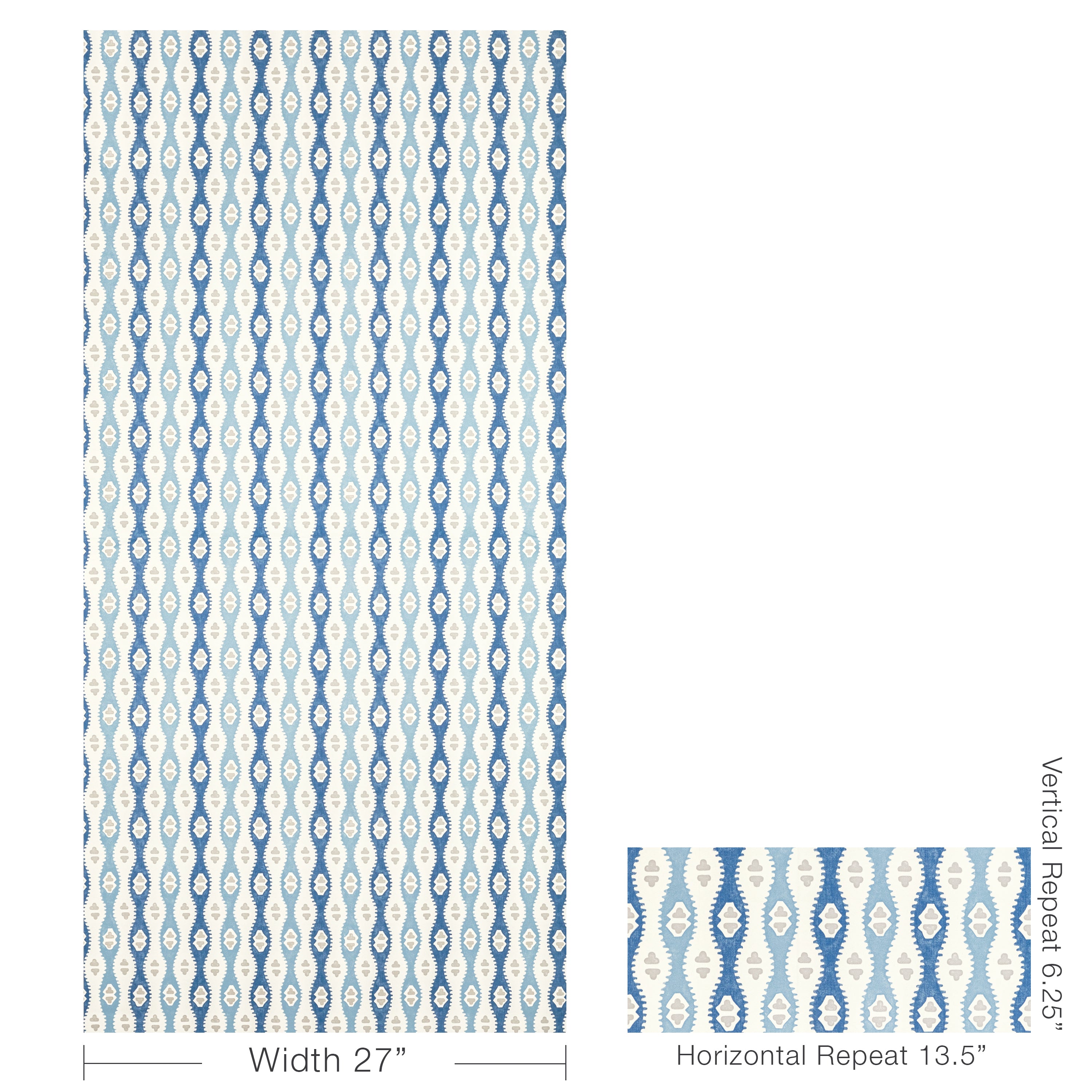 Elba Wallpaper in Capri color - pattern number P2020113.155.0 - by Lee Jofa in the Avondale collection