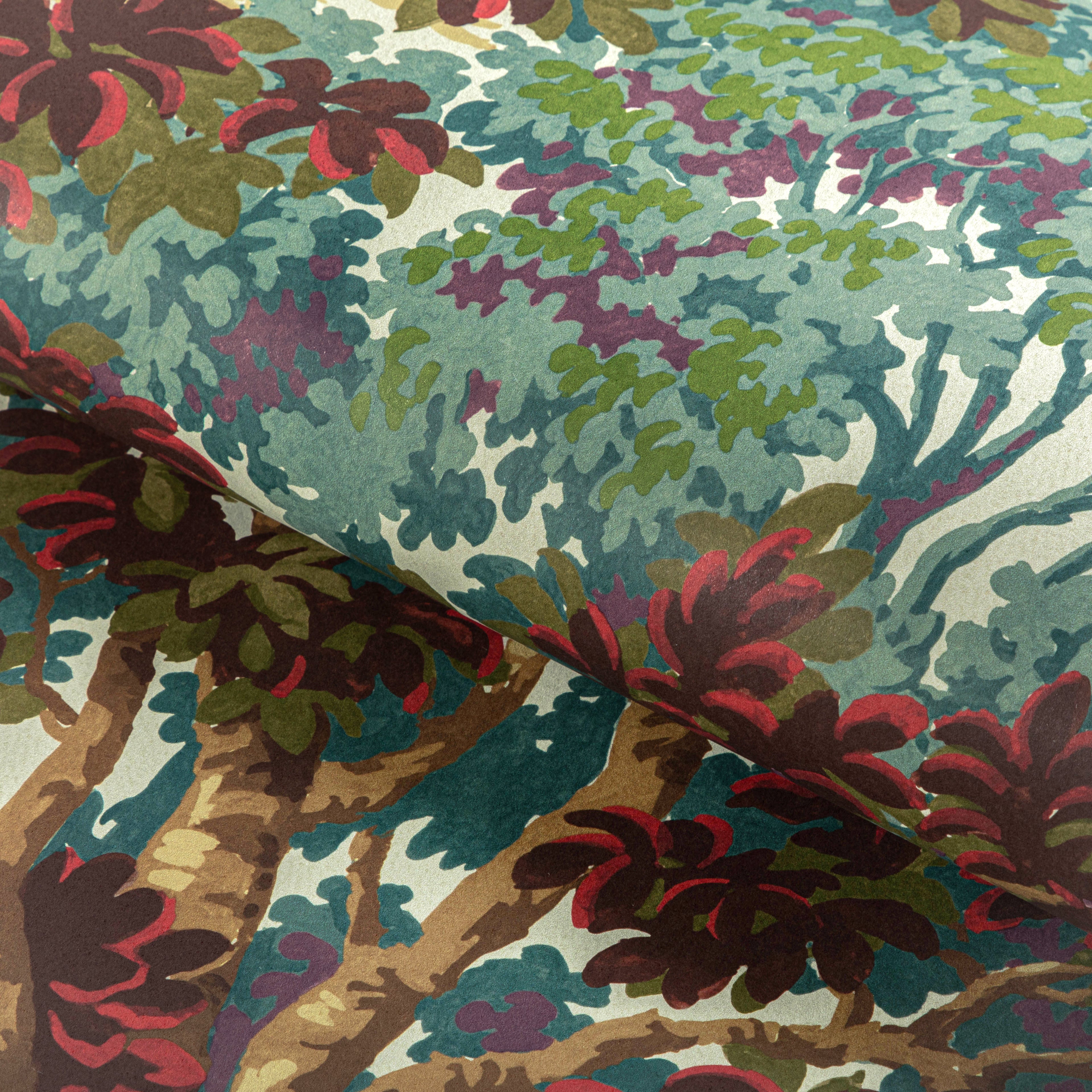 Woodland Wallpaper in Multi color - pattern number P2022104.915.0 - by Lee Jofa in the Bunny Williams Arcadia collection