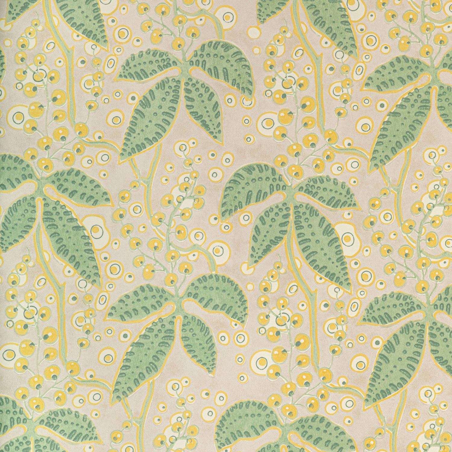Putnam Wallpaper in Celery/Yellow color - pattern number P2022105.314.0 - by Lee Jofa in the Bunny Williams Arcadia collection