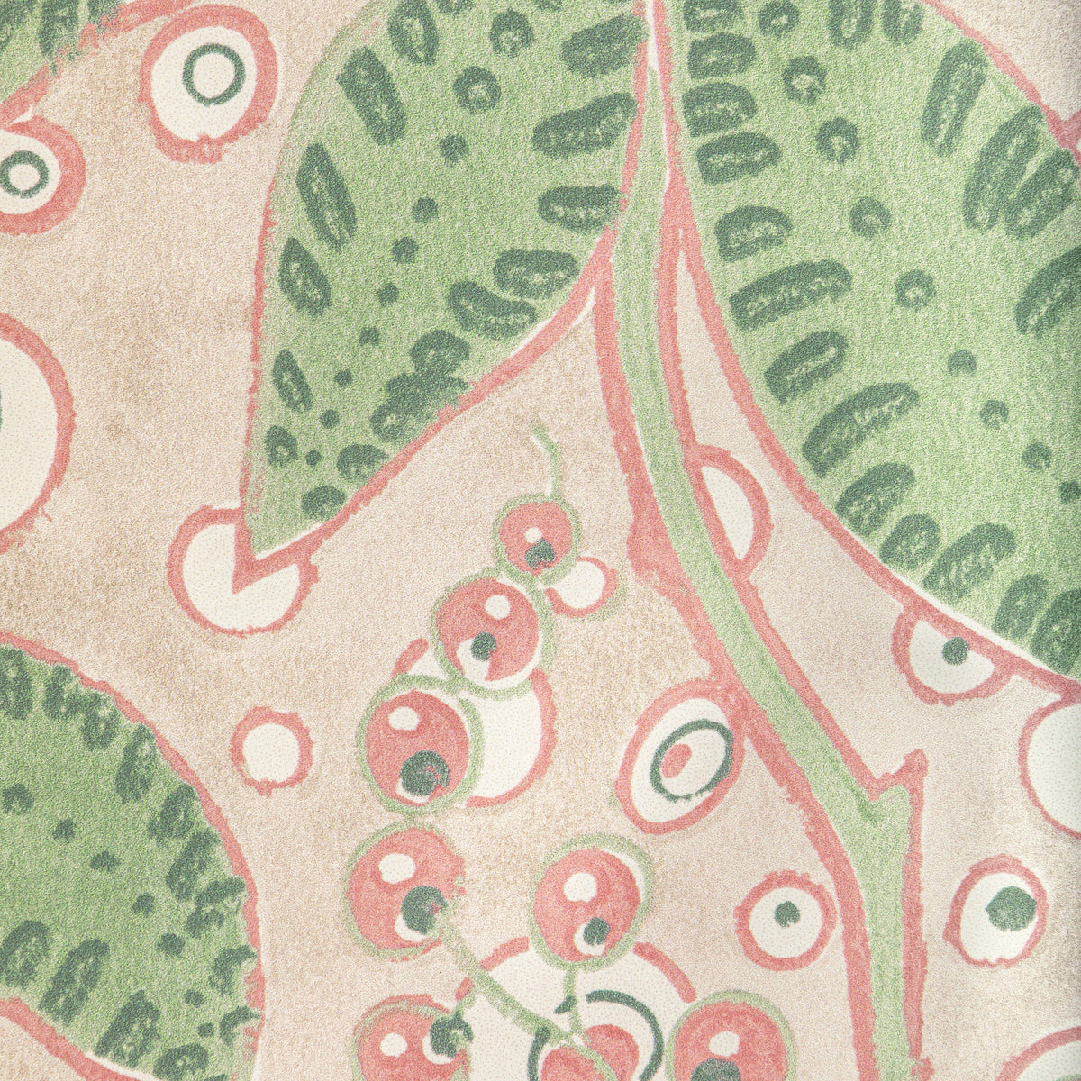 Putnam Wallpaper in Green/Rose color - pattern number P2022105.73.0 - by Lee Jofa in the Bunny Williams Arcadia collection
