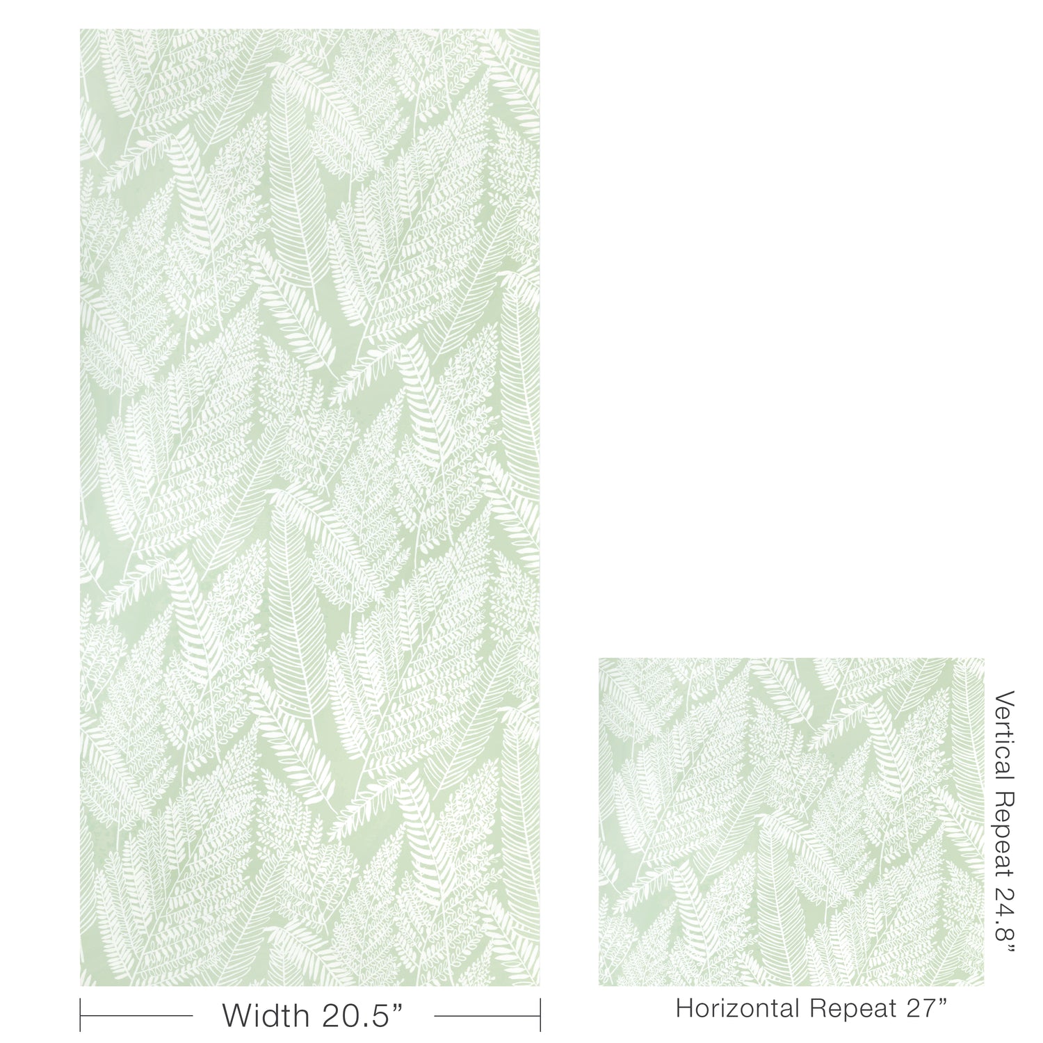 Carrick Wallpaper in Sage color - pattern number P2022106.31.0 - by Lee Jofa in the Bunny Williams Arcadia collection
