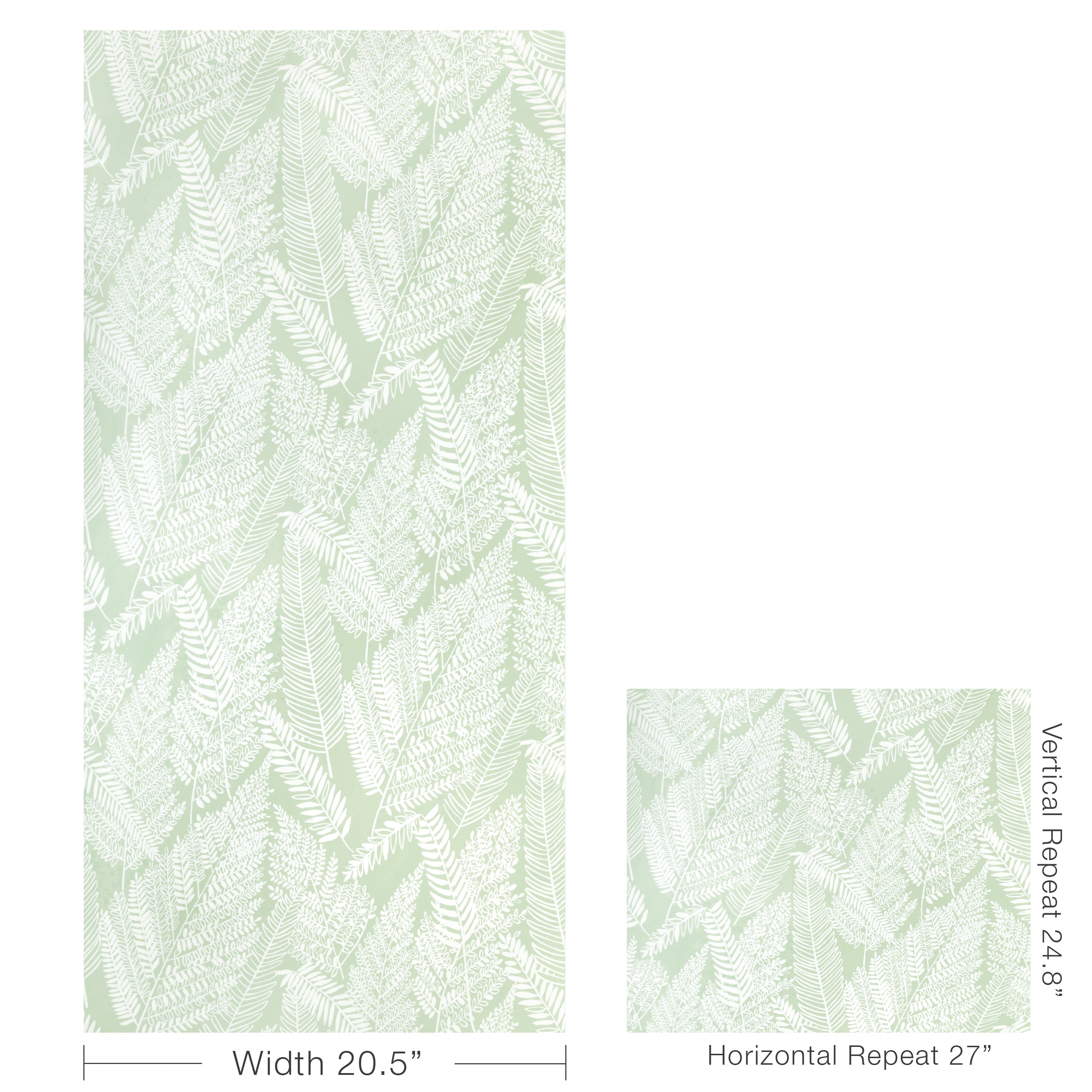 Carrick Wallpaper in Sage color - pattern number P2022106.31.0 - by Lee Jofa in the Bunny Williams Arcadia collection