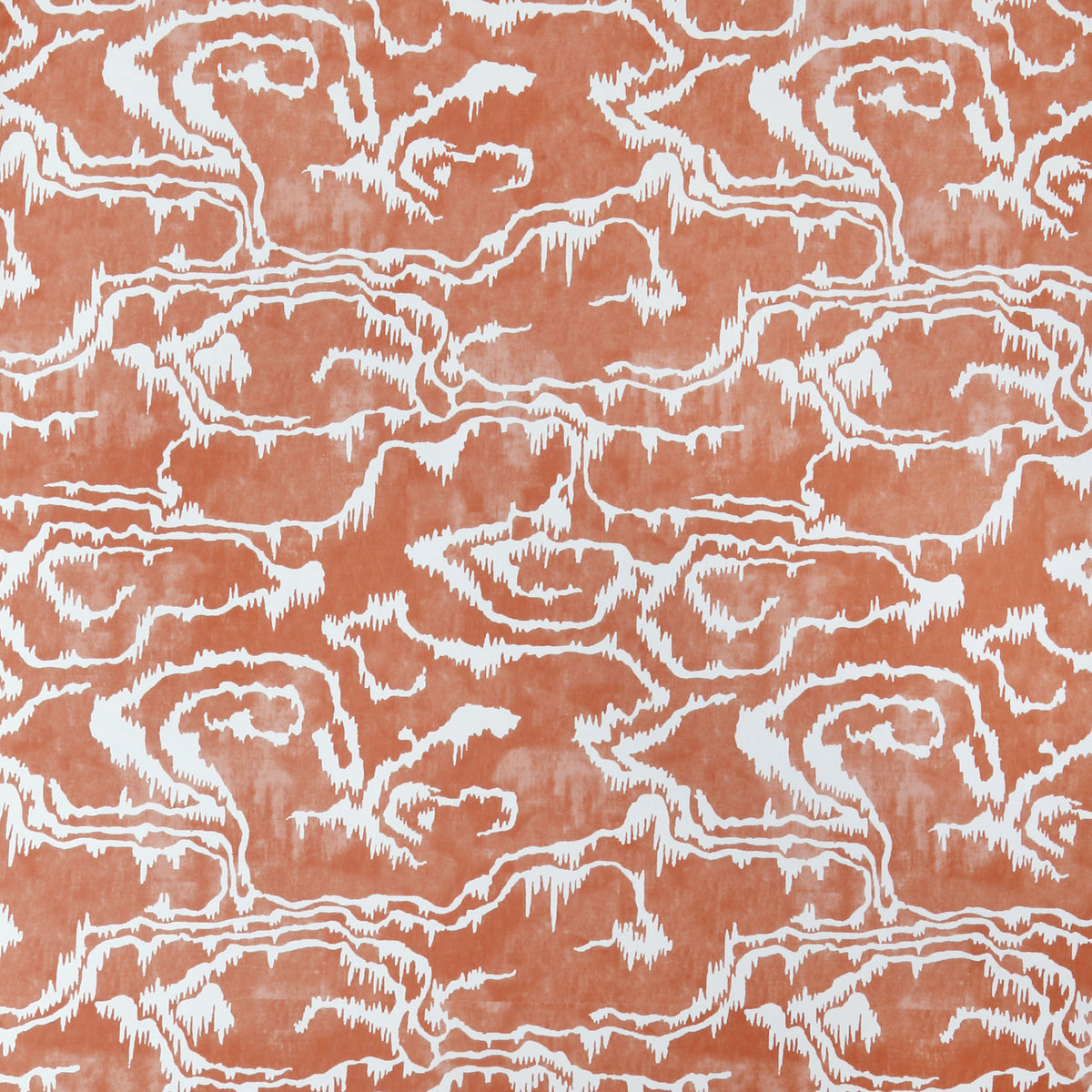 Riviere Wallpaper in Orange color - pattern number P2022110.212.0 - by Lee Jofa in the Paolo Moschino Martinique collection