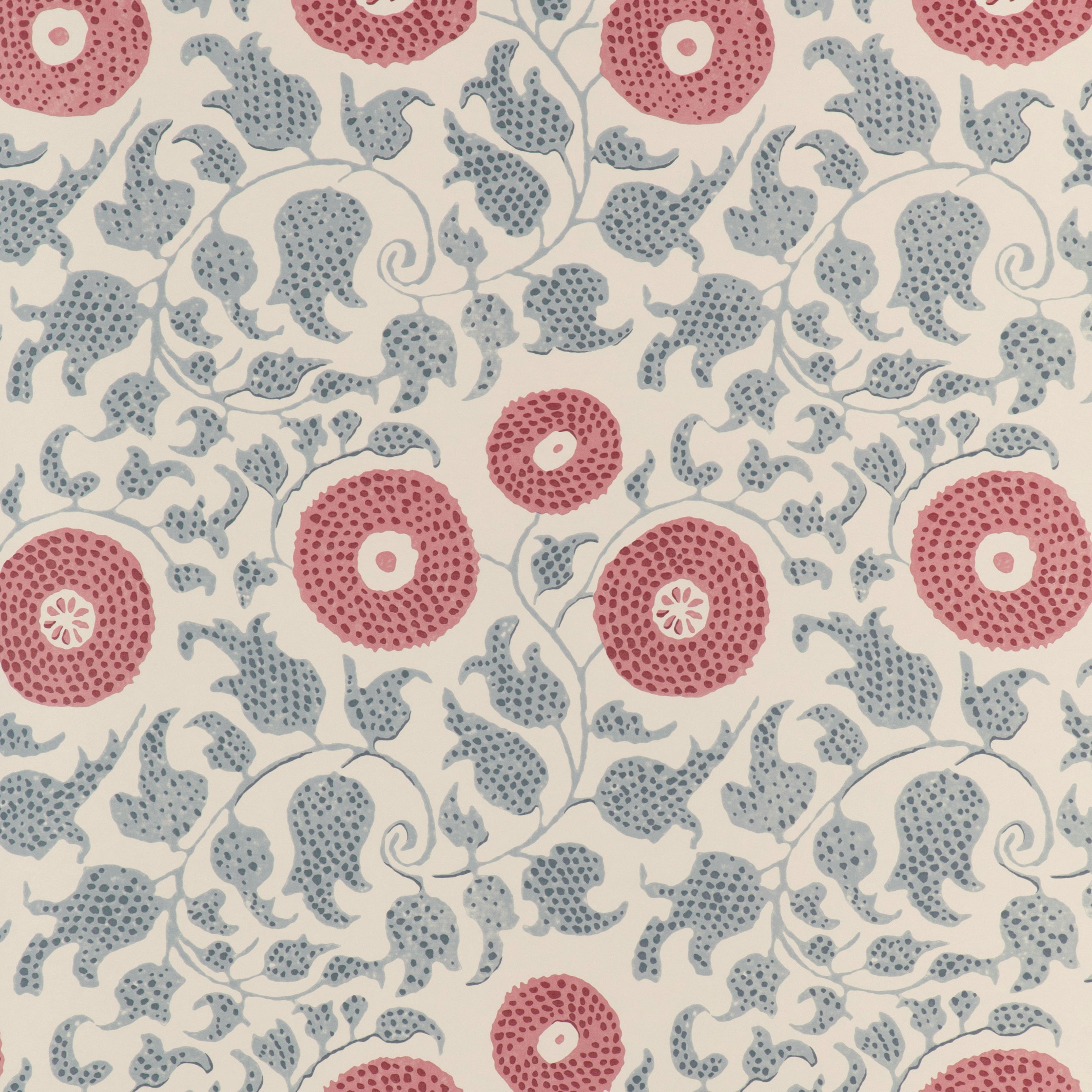 Eldora Wallpaper in sky/brick color - pattern number P2023103.195.0 - by Lee Jofa in the Clare collection
