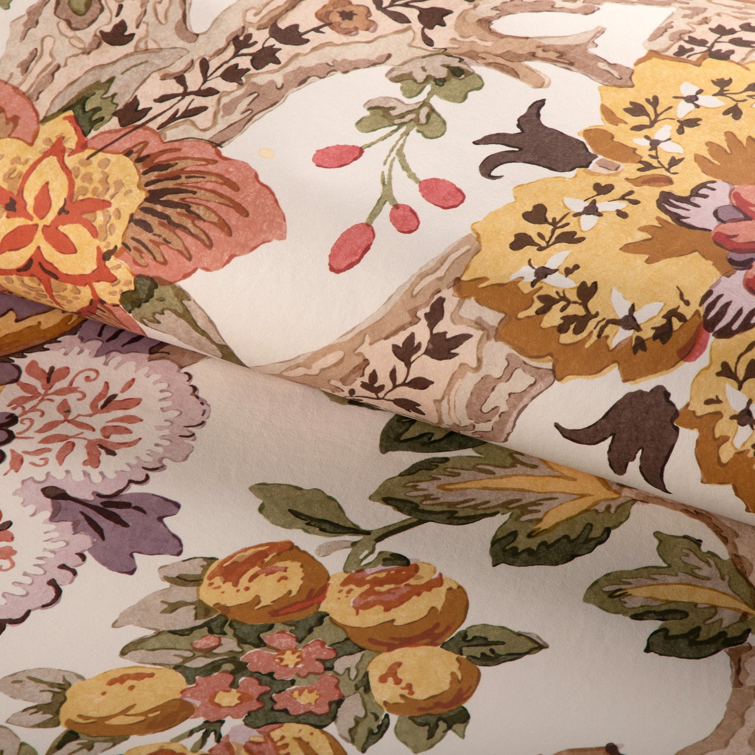 Tree Of Life Wallpaper in Golden/Moss color - pattern number P2023114.34.0 - by Lee Jofa in the Lee Jofa 200 collection