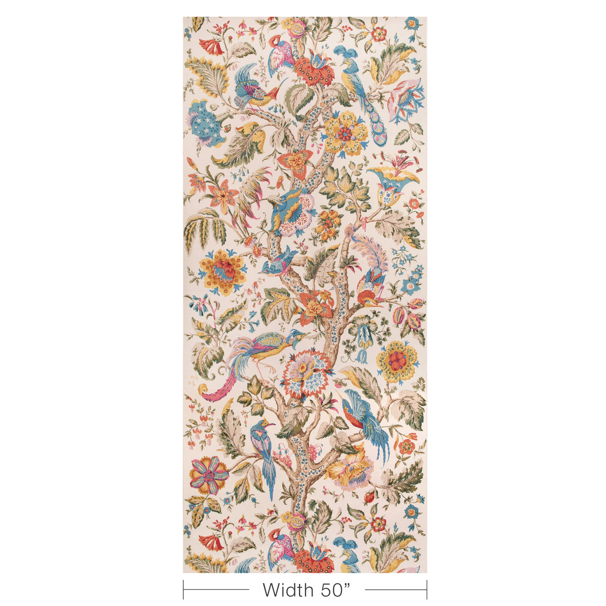 Tree Of Life Wallpaper in Denim/Berry color - pattern number P2023114.519.0 - by Lee Jofa in the Lee Jofa 200 collection