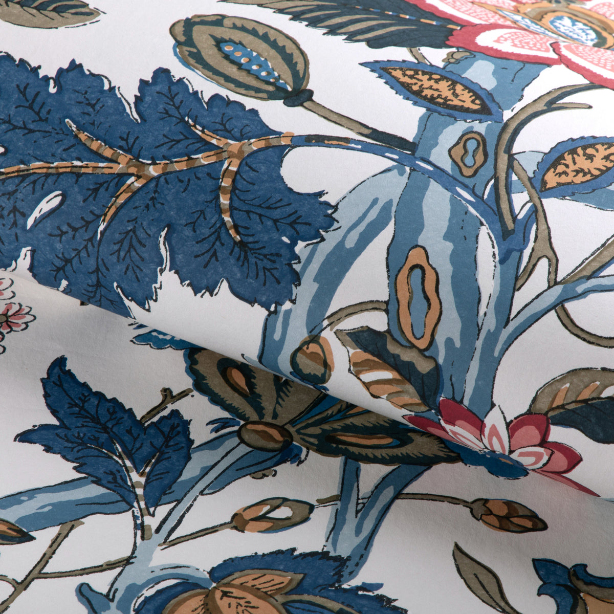 Hazelwood Wallpaper in Indigo color - pattern number P2023119.55.0 - by Lee Jofa in the Lee Jofa 200 collection