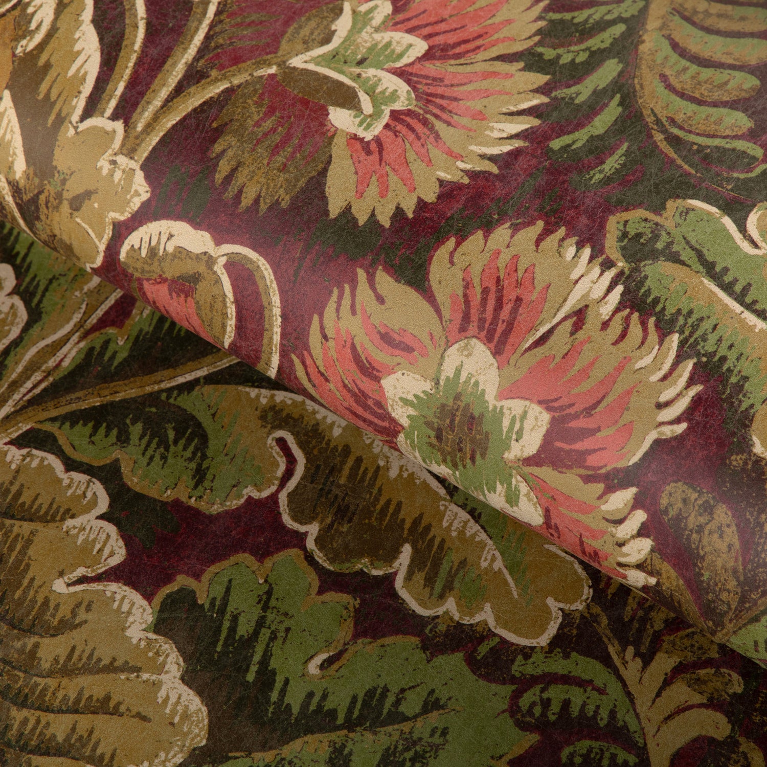 Barwick Wallpaper in Garnet color - pattern number P2023122.319.0 - by Lee Jofa in the Barwick collection