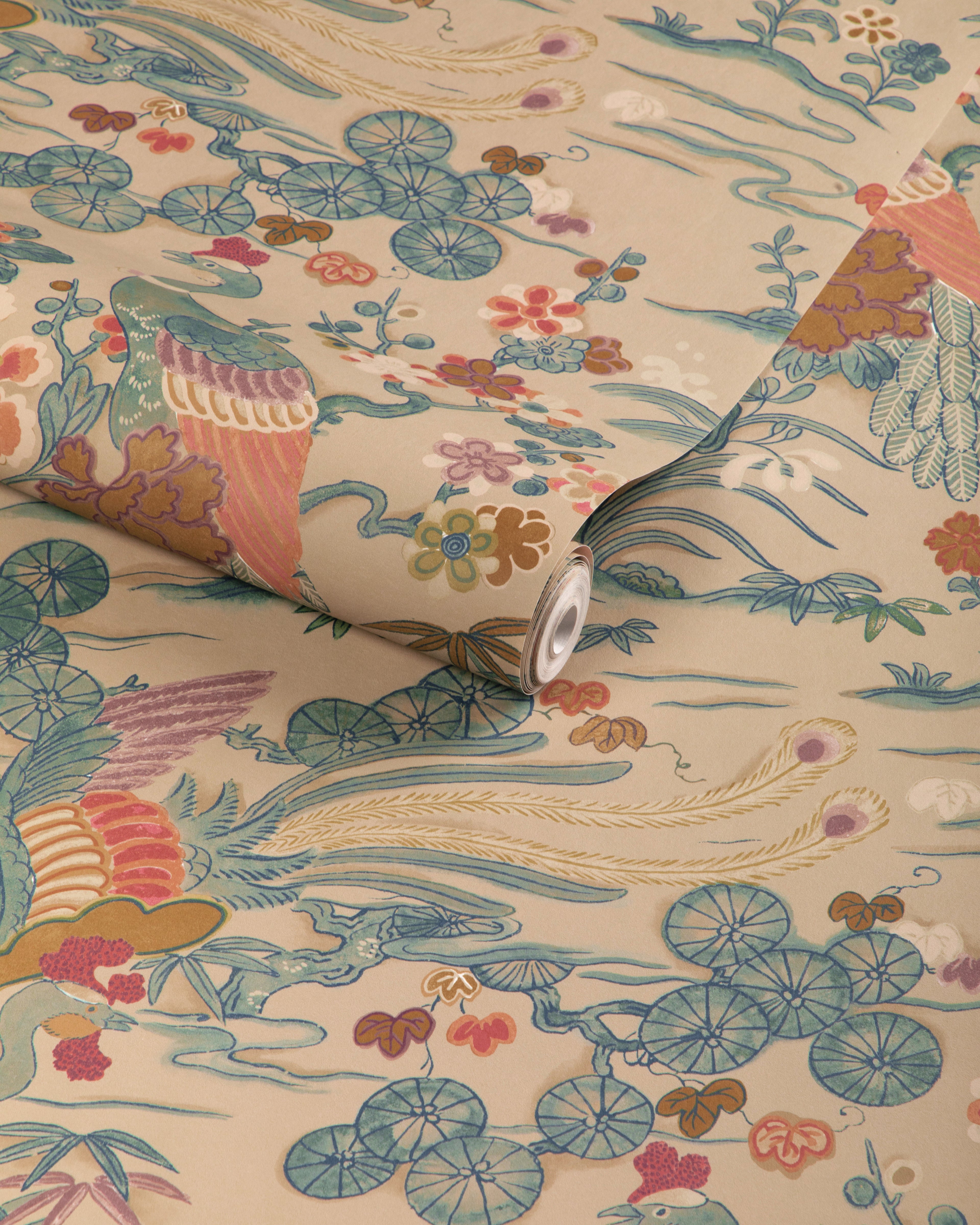 Sakura Paper Wallpaper in shore color - pattern number P2023124.1613.0 - by Lee Jofa in the Garden Walk collection