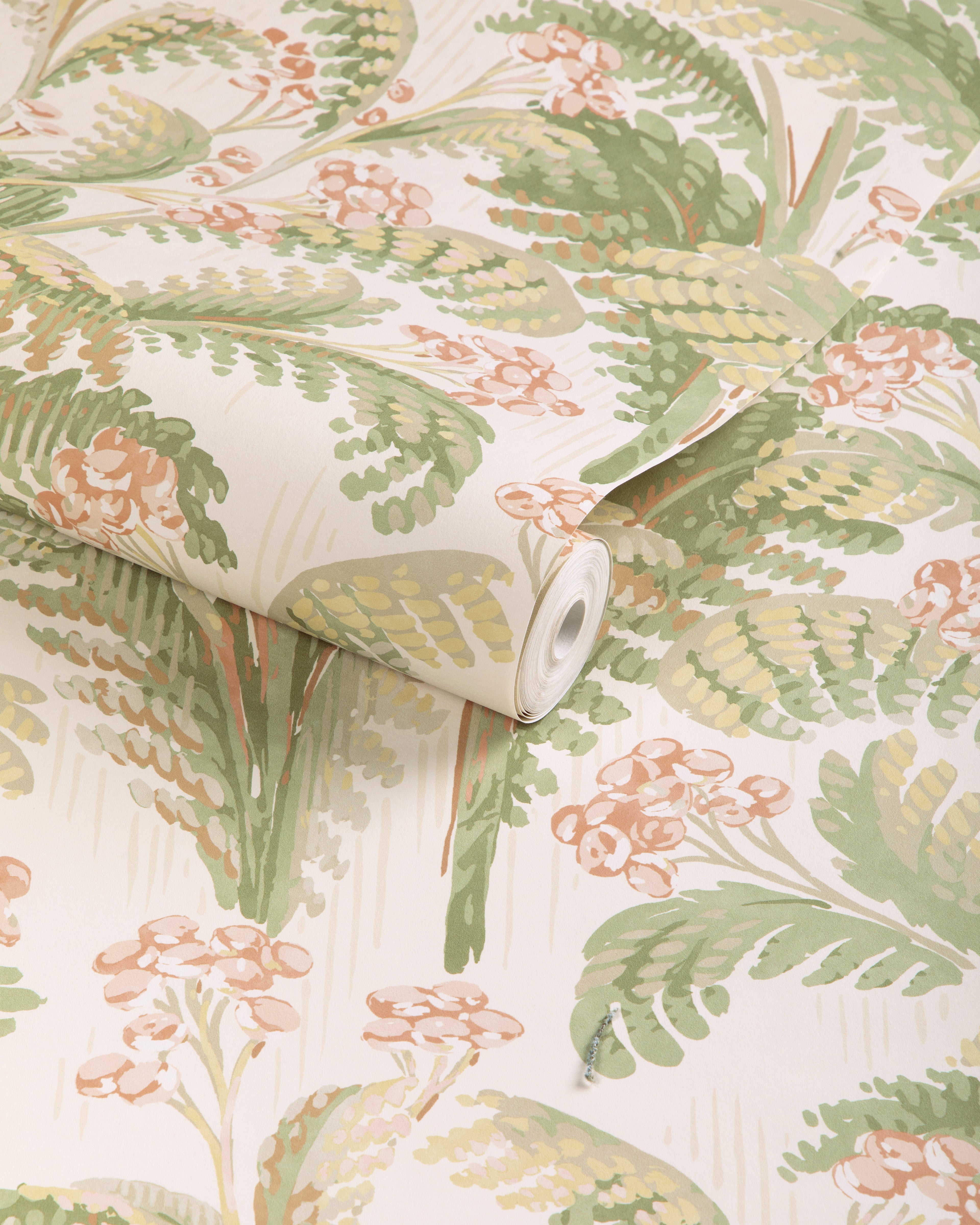 Pashley Paper Wallpaper in blush color - pattern number P2023125.317.0 - by Lee Jofa in the Garden Walk collection