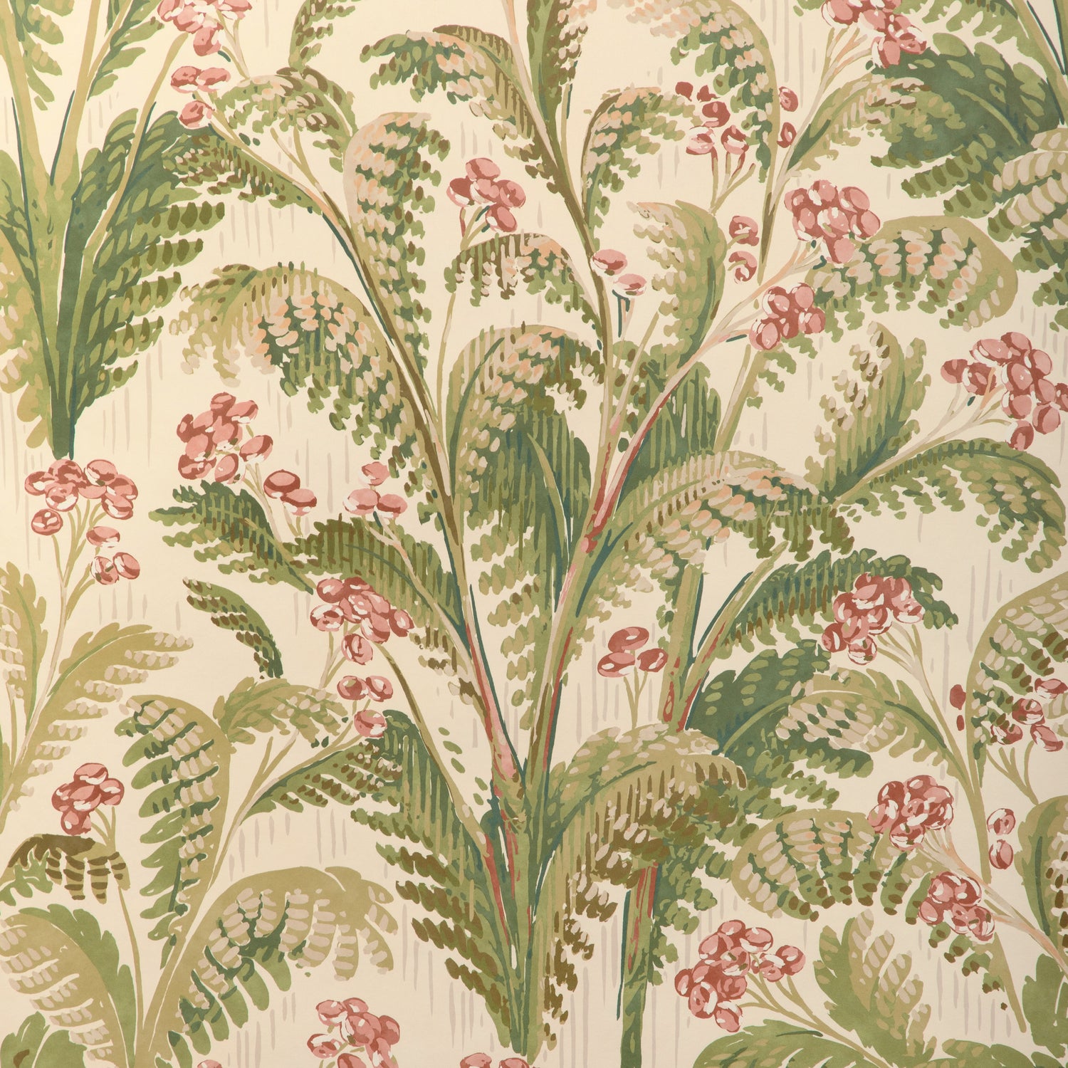 Pashley Paper Wallpaper in berry color - pattern number P2023125.319.0 - by Lee Jofa in the Garden Walk collection