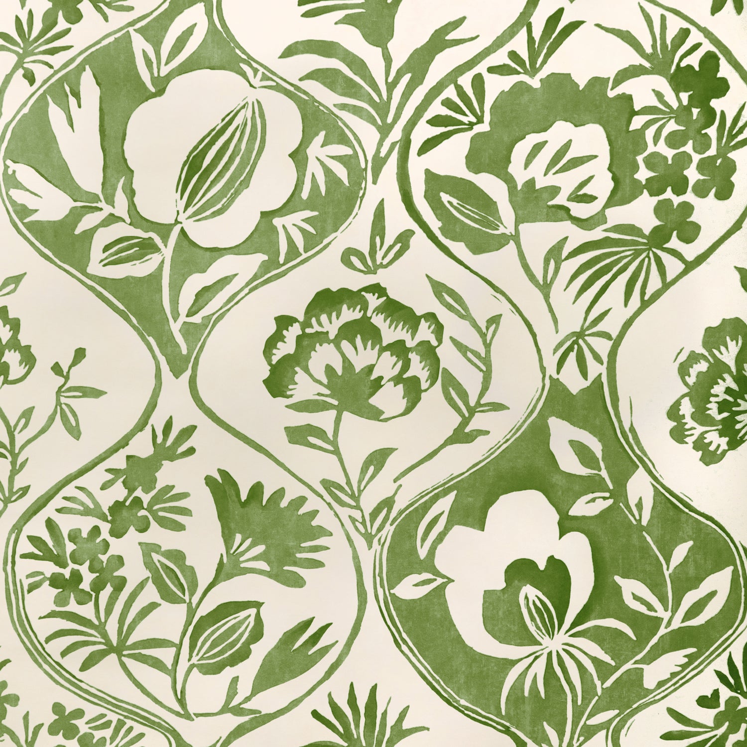Calathea Paper Wallpaper in leaf color - pattern number P2023126.30.0 - by Lee Jofa in the Garden Walk collection