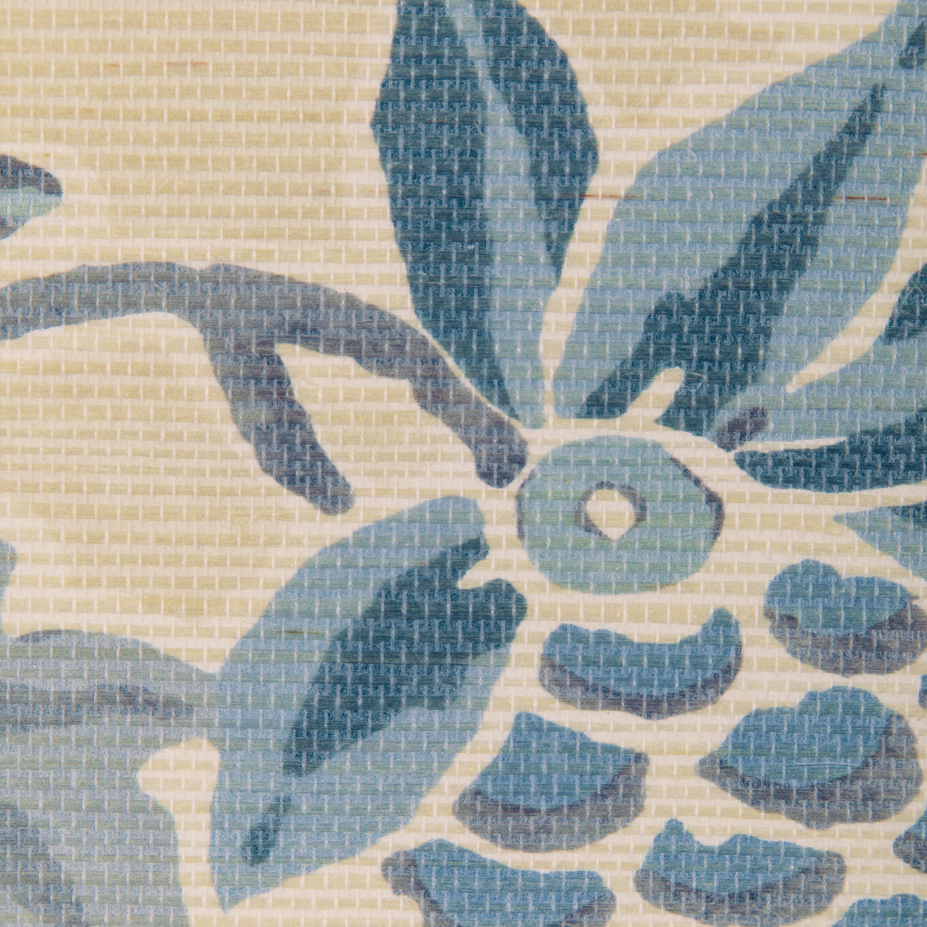 Posy Paper Wallpaper in sand/sky color - pattern number P2023127.516.0 - by Lee Jofa in the Garden Walk collection