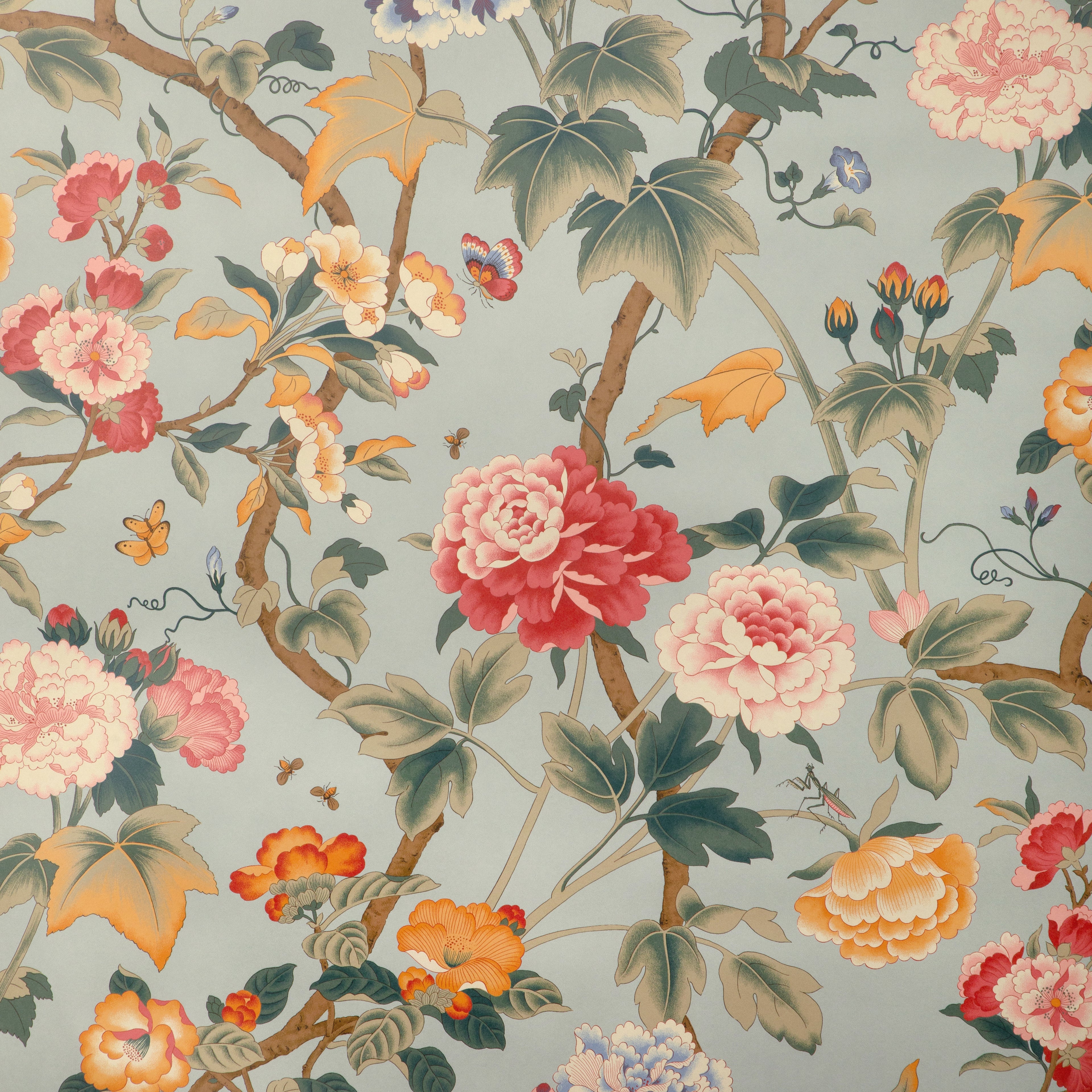 Gardenia Paper Wallpaper in antique color - pattern number P2023128.137.0 - by Lee Jofa in the Garden Walk collection