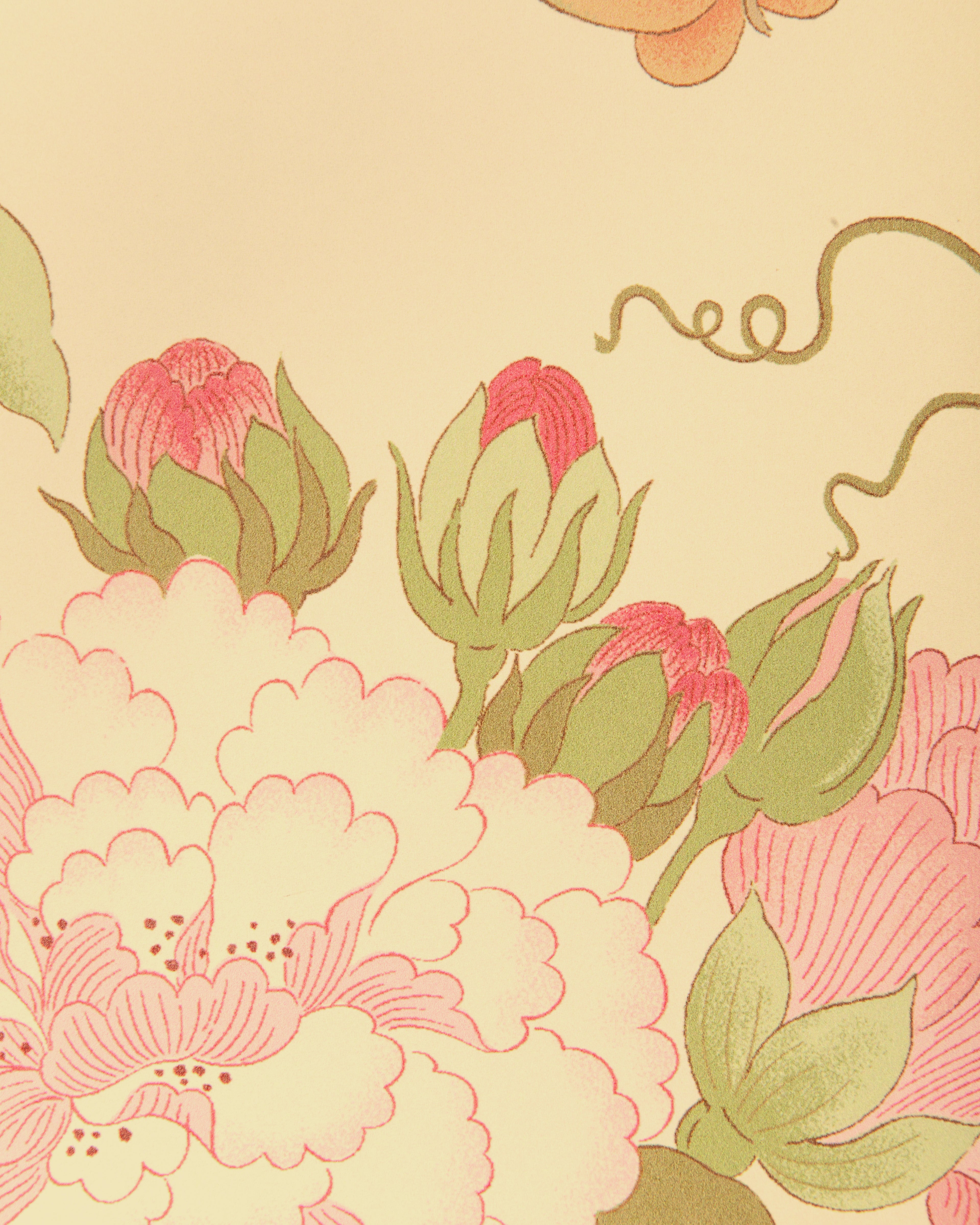 Gardenia Paper Wallpaper in spring color - pattern number P2023128.73.0 - by Lee Jofa in the Garden Walk collection