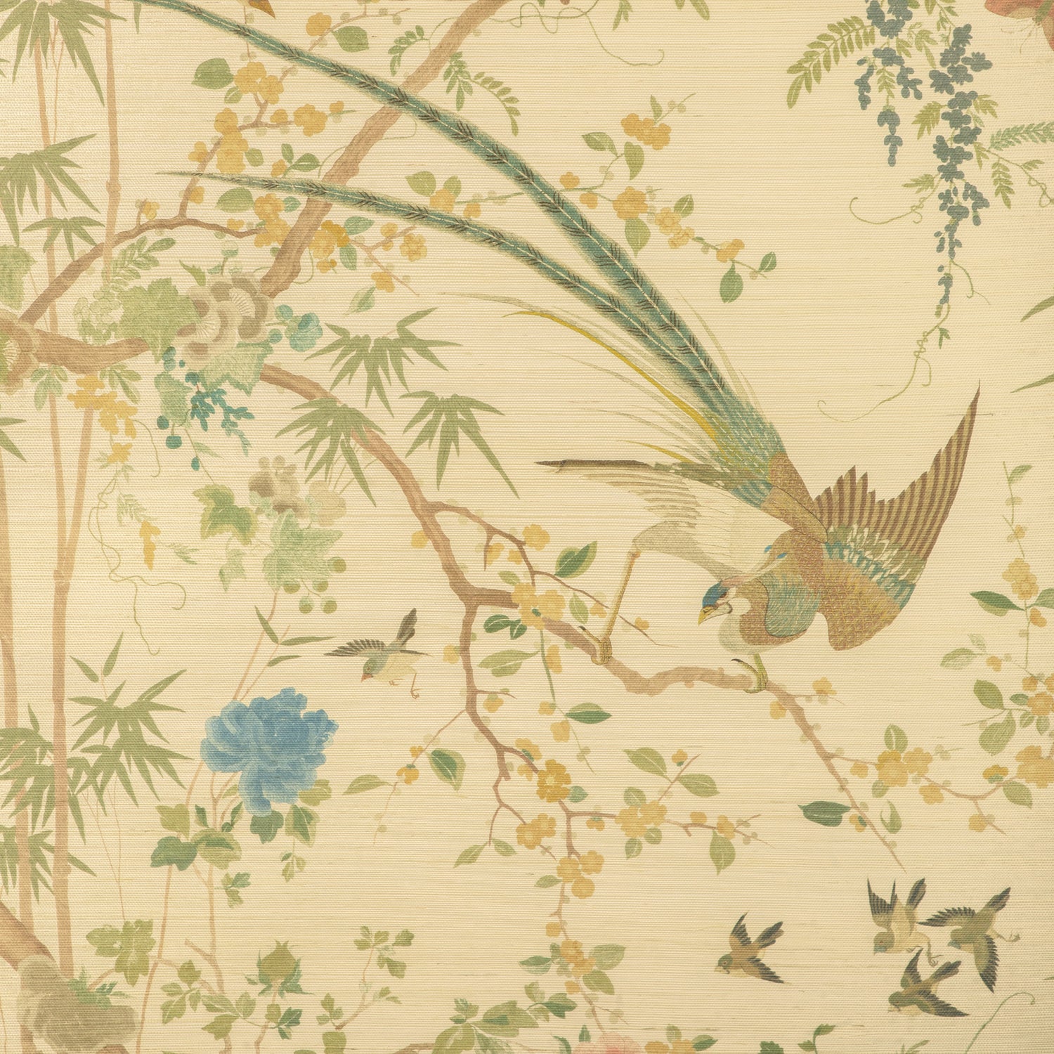 Mandalay Sisal Wallpaper in spring color - pattern number P2025101.34.0 - by Lee Jofa in the Kingsley collection