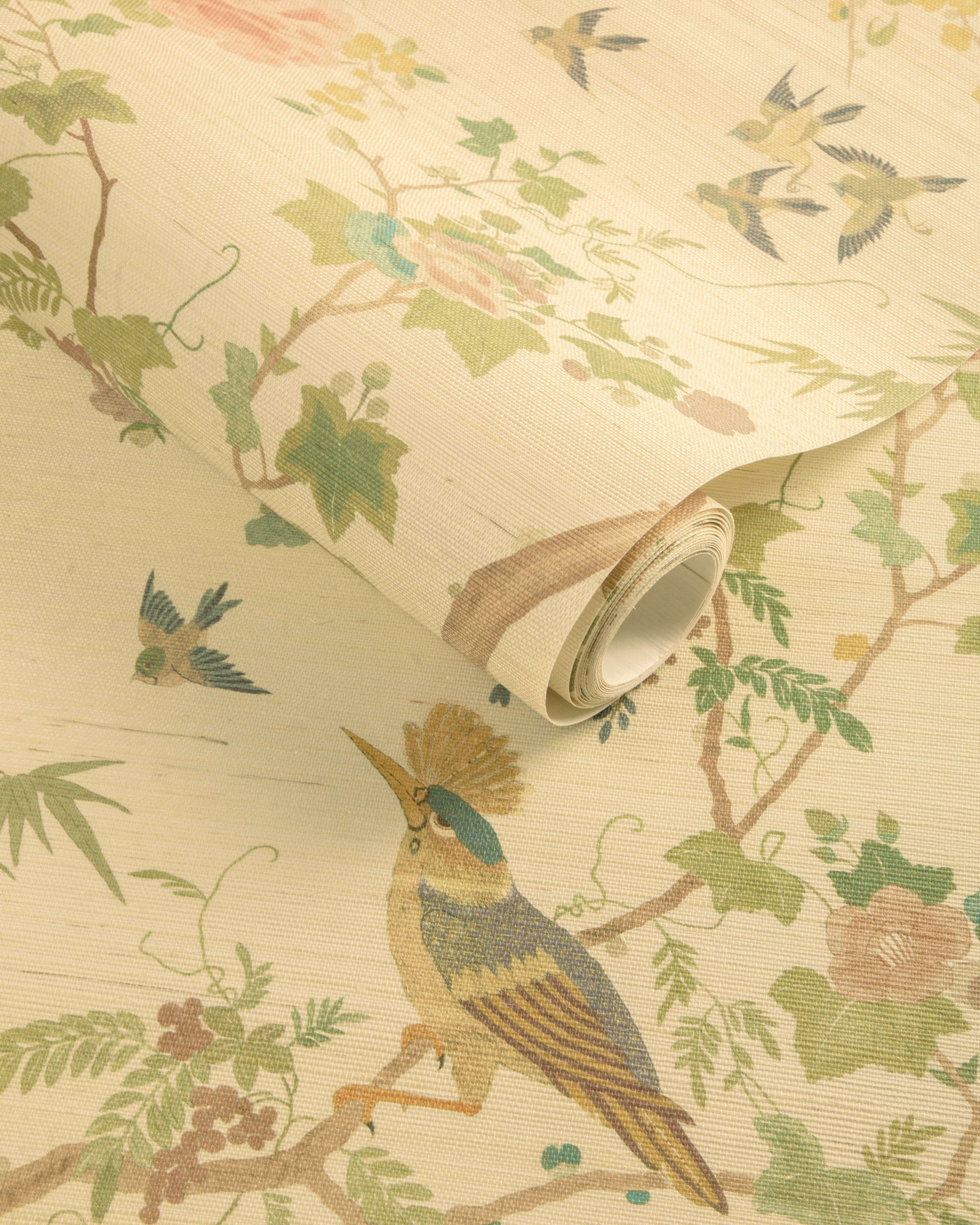 Mandalay Sisal Wallpaper in spring color - pattern number P2025101.34.0 - by Lee Jofa in the Kingsley collection