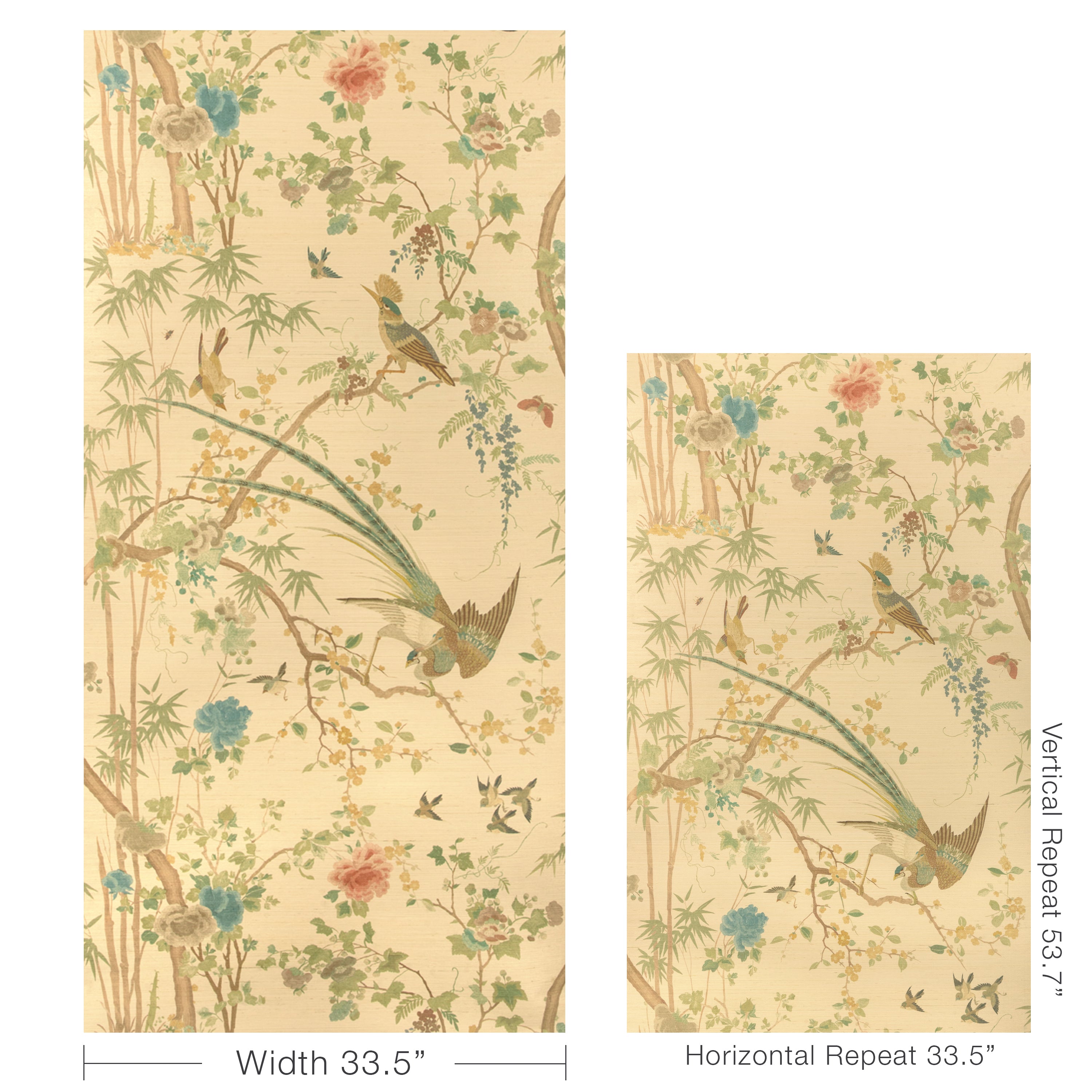 Mandalay Sisal Wallpaper in spring color - pattern number P2025101.34.0 - by Lee Jofa in the Kingsley collection