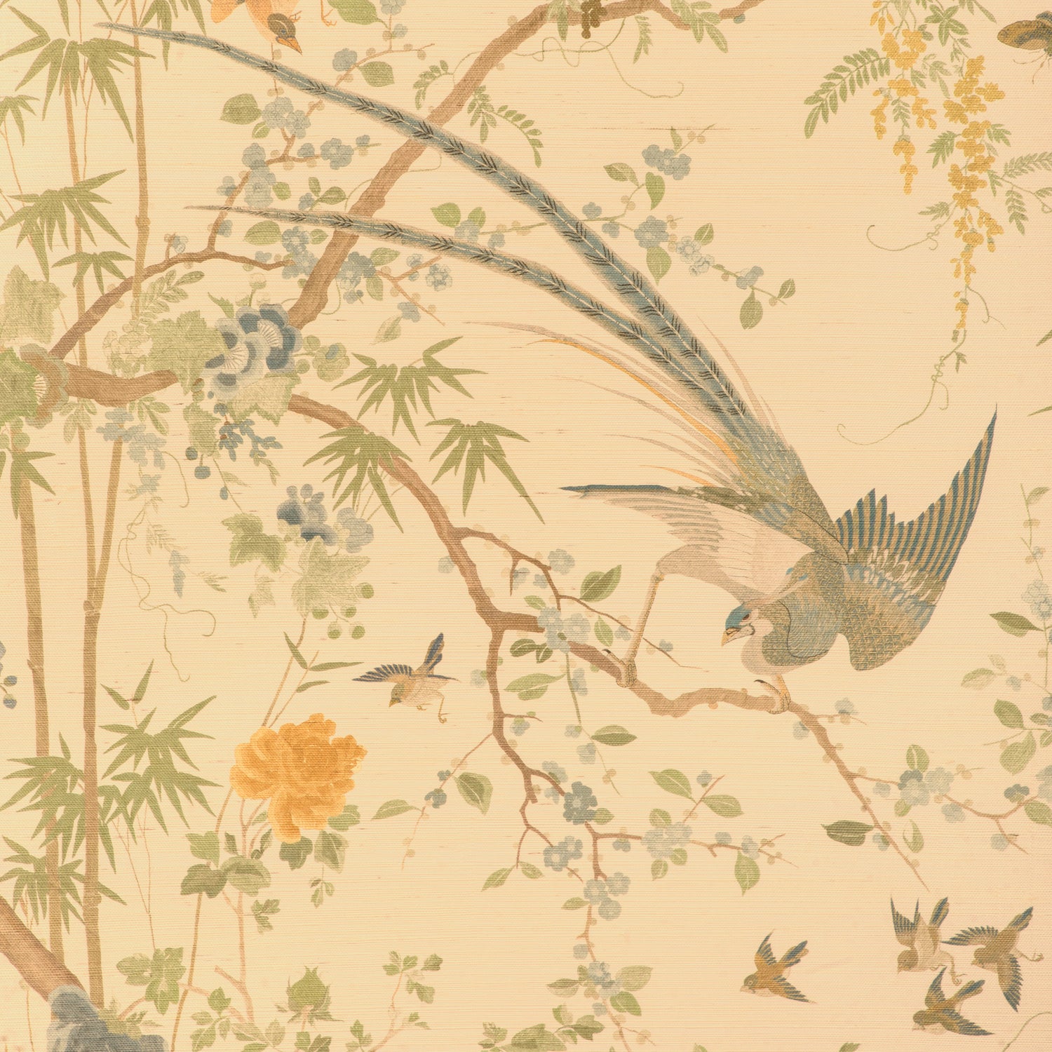 Mandalay Sisal Wallpaper in willow color - pattern number P2025101.530.0 - by Lee Jofa in the Kingsley collection