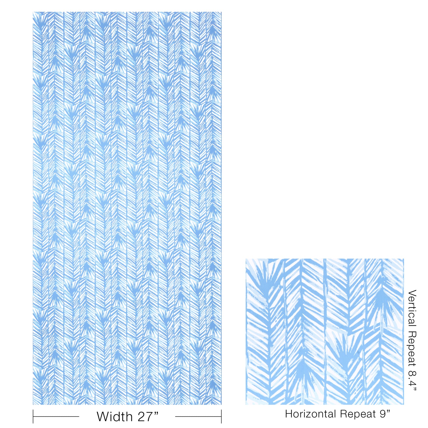 Costa Verde Wallpaper in blue color - pattern number P2025109.15.0 - by Lee Jofa in the Lilly Pulitzer III collection