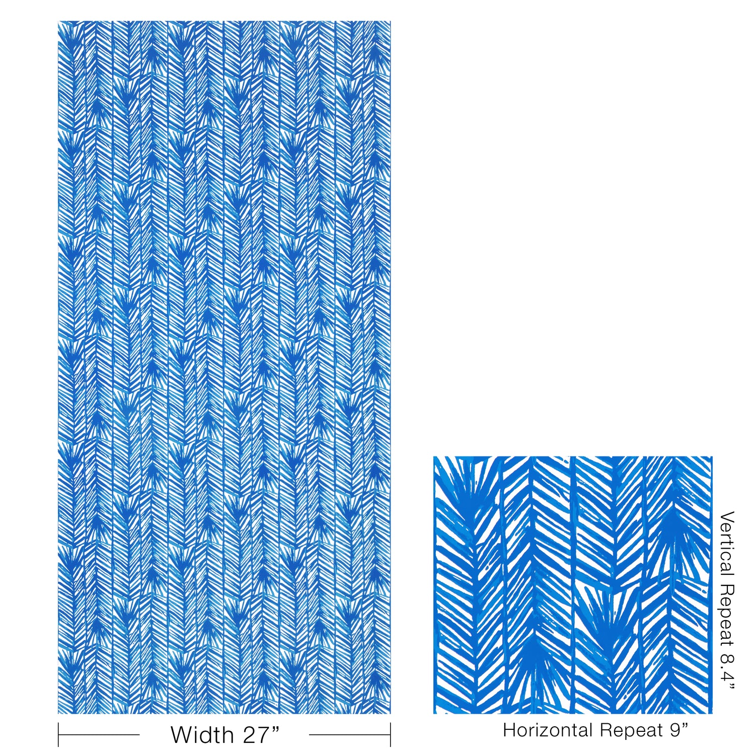 Costa Verde Wallpaper in lapis color - pattern number P2025109.5.0 - by Lee Jofa in the Lilly Pulitzer III collection