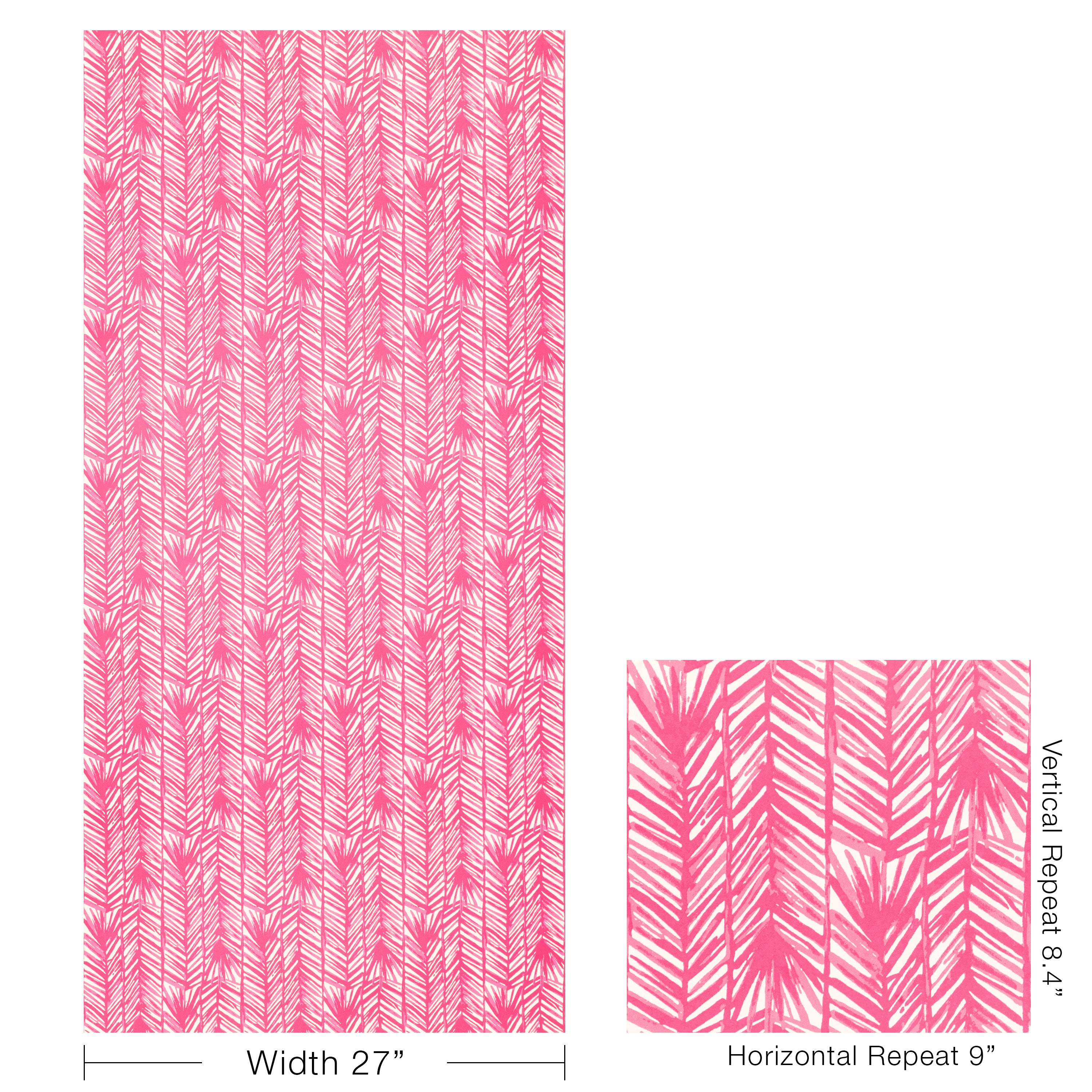 Costa Verde Wallpaper in roxie color - pattern number P2025109.77.0 - by Lee Jofa in the Lilly Pulitzer III collection