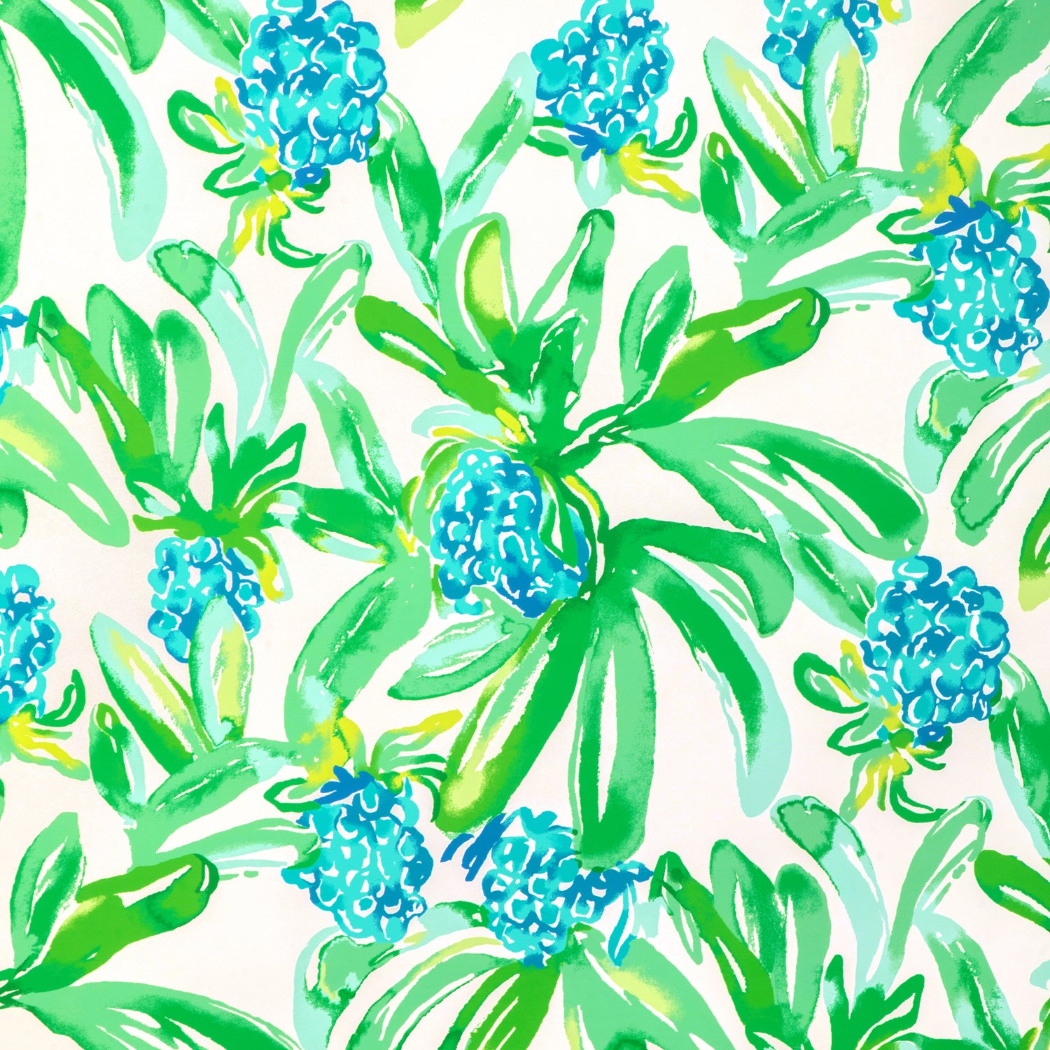 Island Exotic Wallpaper in blue color - pattern number P2025110.315.0 - by Lee Jofa in the Lilly Pulitzer III collection