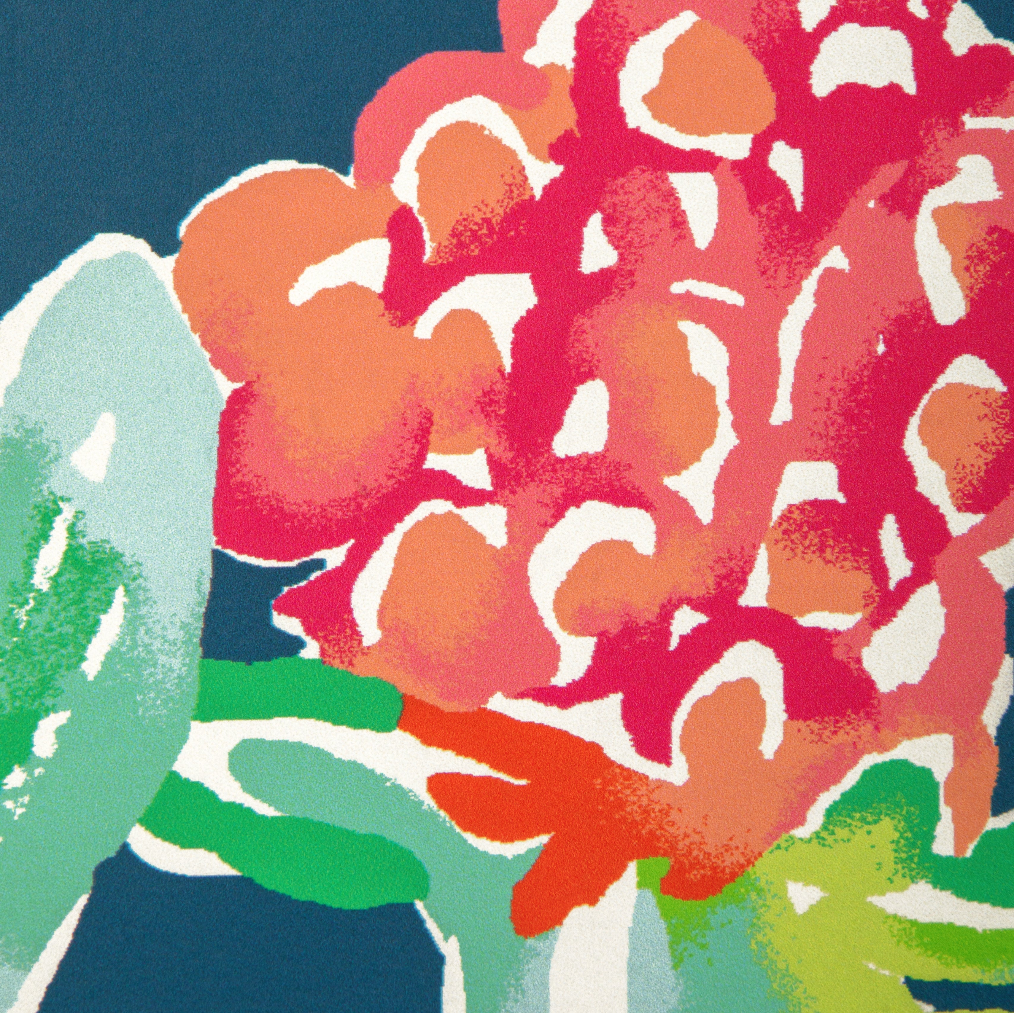Island Exotic Wallpaper in navy color - pattern number P2025110.517.0 - by Lee Jofa in the Lilly Pulitzer III collection