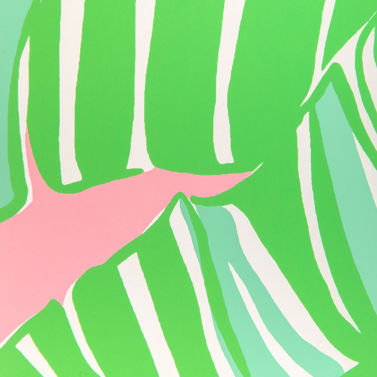 Go Bananas Wallpaper in pink/green color - pattern number P2025111.73.0 - by Lee Jofa in the Lilly Pulitzer III collection