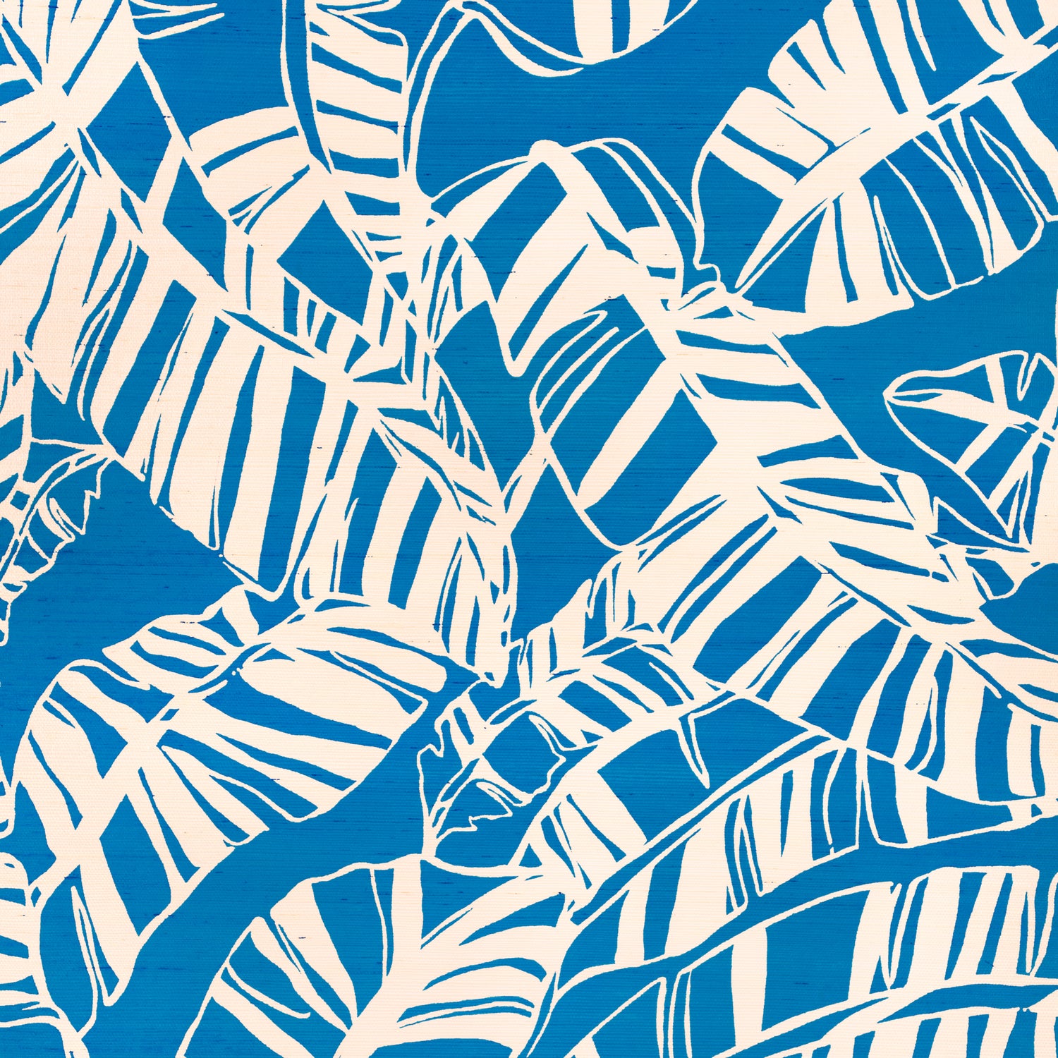 Just Bananas Wallpaper in lapis color - pattern number P2025112.51.0 - by Lee Jofa in the Lilly Pulitzer III collection