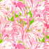 Pink Colony Wallpaper in green/pink color - pattern number P2025114.73.0 - by Lee Jofa in the Lilly Pulitzer III collection