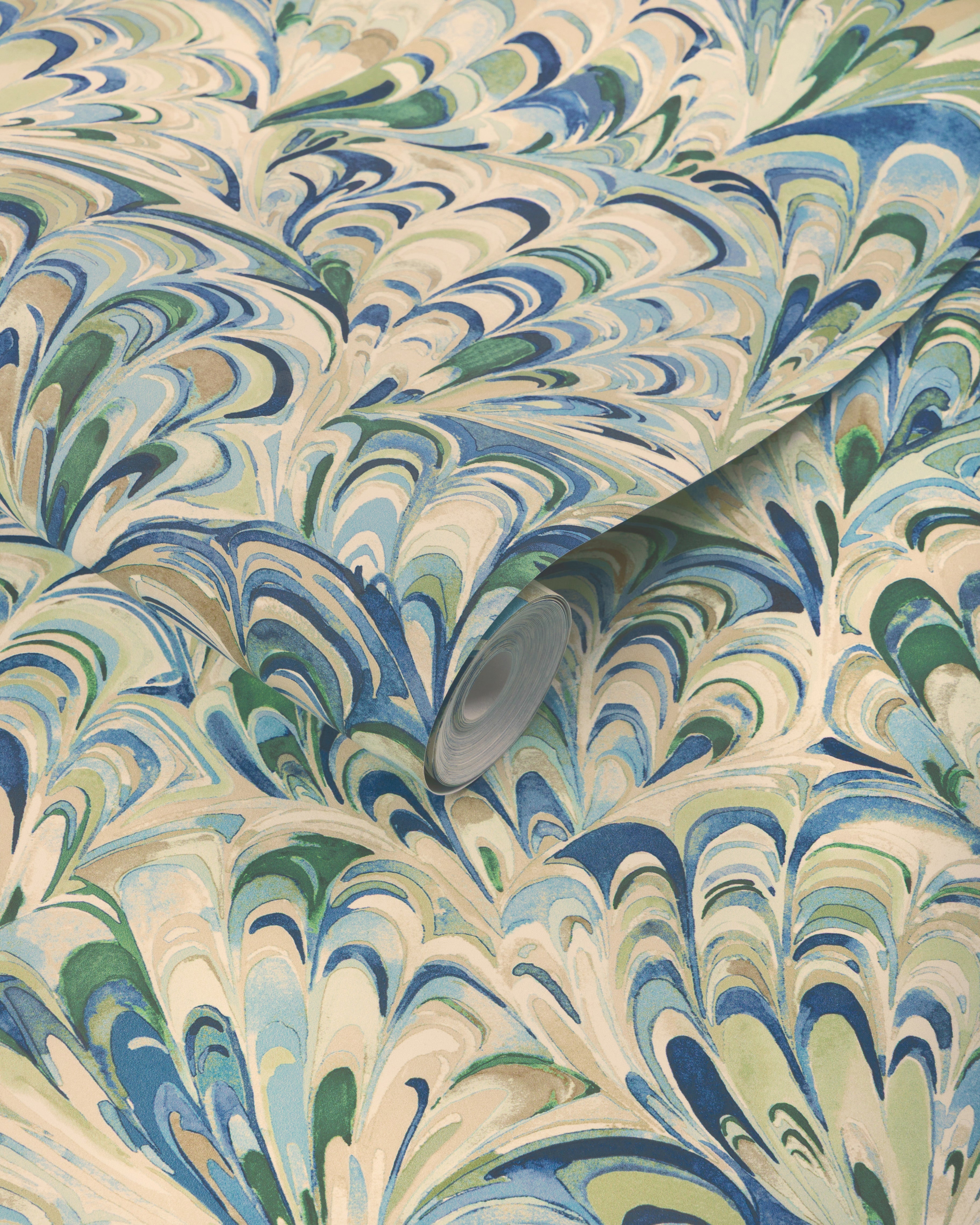 Ellis Wallpaper in Bayside color - pattern number P2025121.530.0 - by Lee Jofa in the Whitley Hall collection