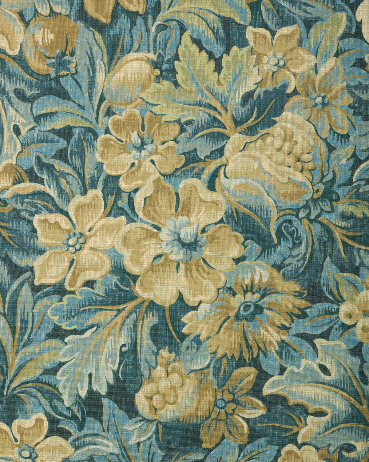 Harper Wallpaper in Indigo color - pattern number P2025122.530.0 - by Lee Jofa in the Whitley Hall collection