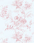 Chinese Peony Wallpaper in rose color - pattern number P2026100.707.0 - by Lee Jofa Modern in the Hinton Hill collection