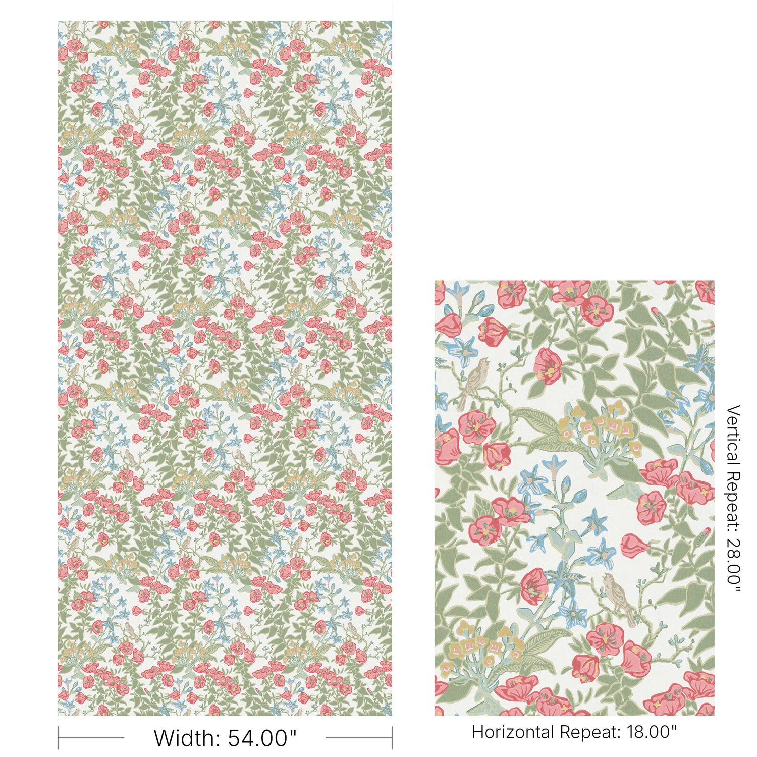 Plumeria Paper Wallpaper in coral color - pattern number P2026101.194.0 - by Lee Jofa Modern in the Hinton Hill collection