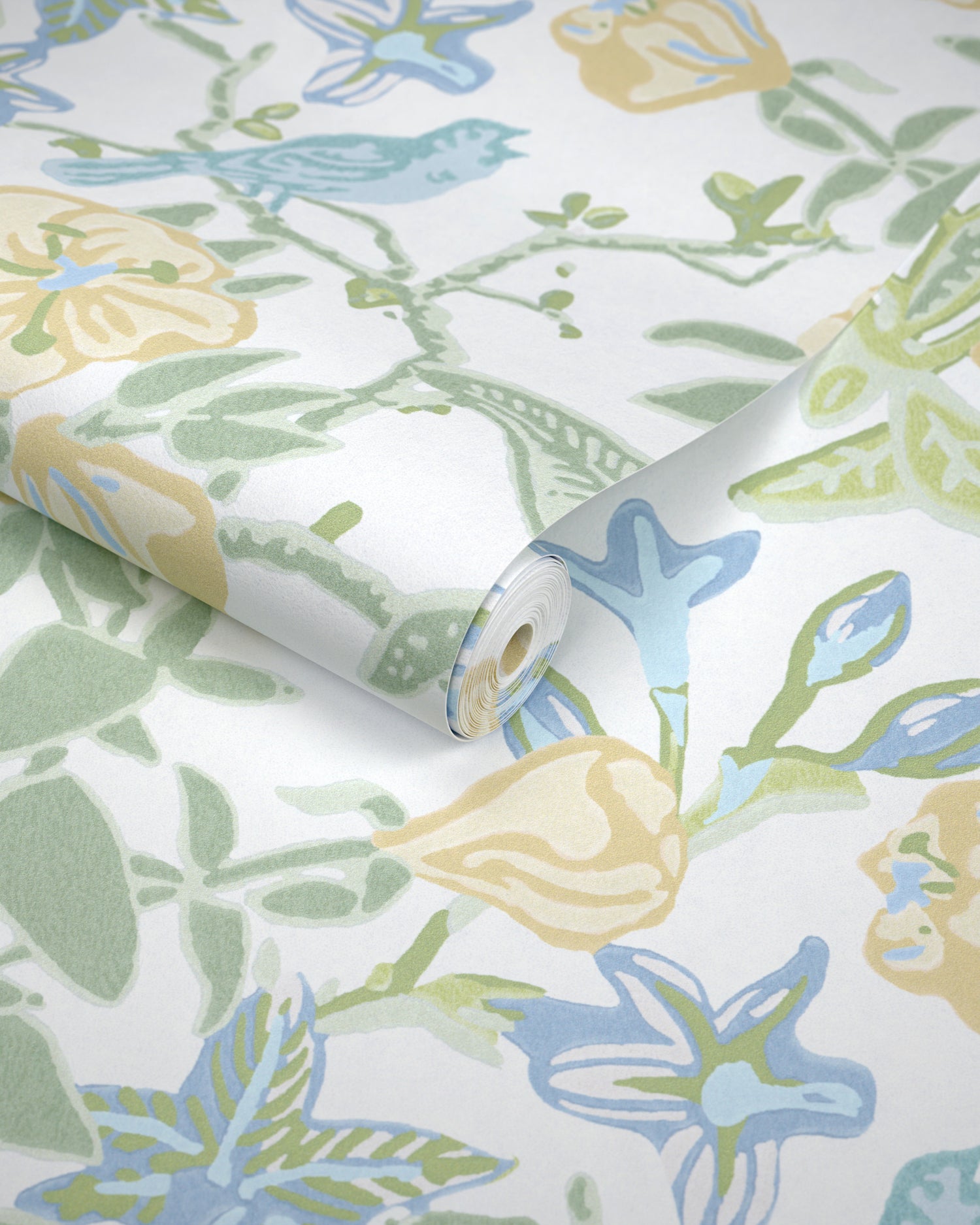 Plumeria Paper Wallpaper in straw color - pattern number P2026101.415.0 - by Lee Jofa Modern in the Hinton Hill collection
