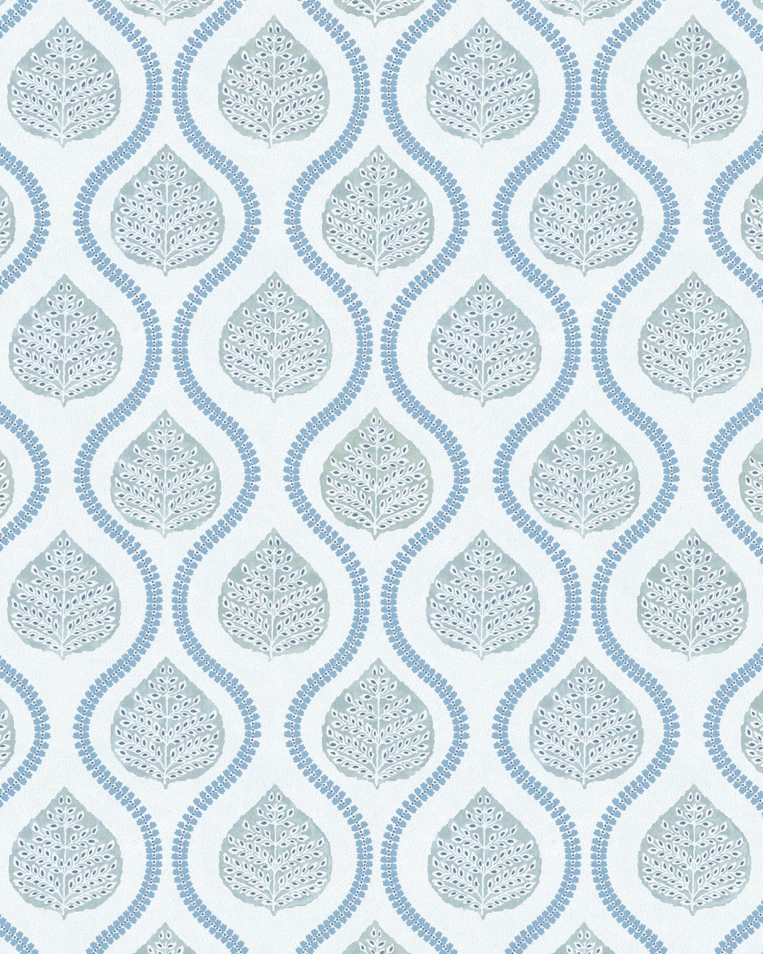 Elsie Paper Wallpaper in teal color - pattern number P2026102A.1313.0 - by Lee Jofa Modern in the Hinton Hill collection