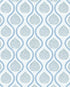 Elsie Paper Wallpaper in teal color - pattern number P2026102A.1313.0 - by Lee Jofa Modern in the Hinton Hill collection