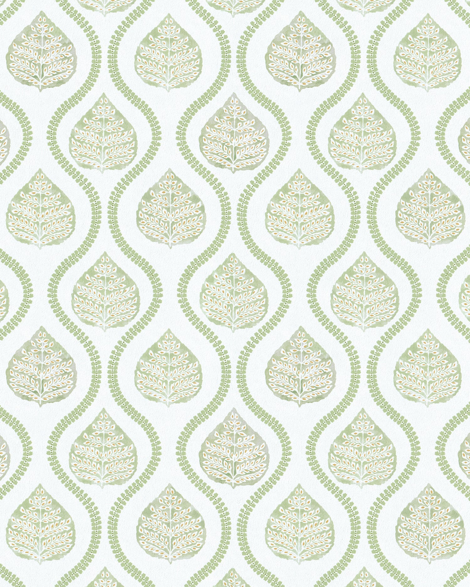Elsie Paper Wallpaper in leaf color - pattern number P2026102A.316.0 - by Lee Jofa Modern in the Hinton Hill collection
