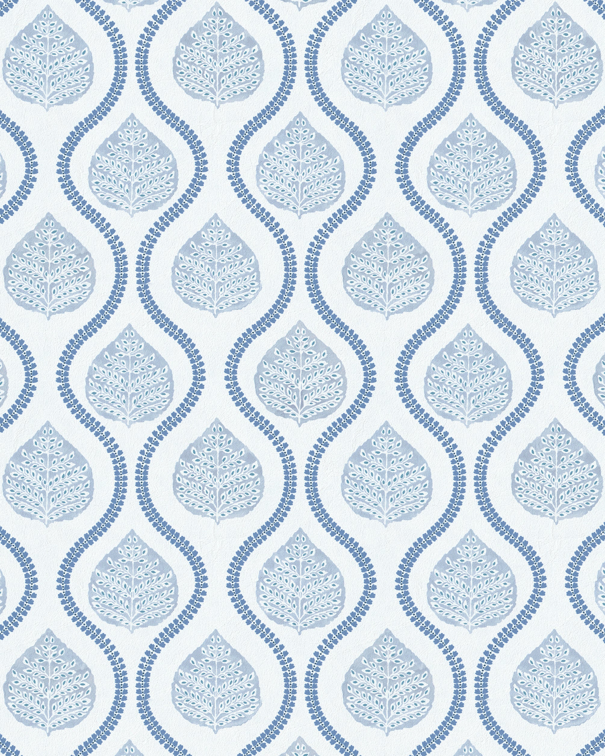 Elsie Paper Wallpaper in blue color - pattern number P2026102A.55.0 - by Lee Jofa Modern in the Hinton Hill collection