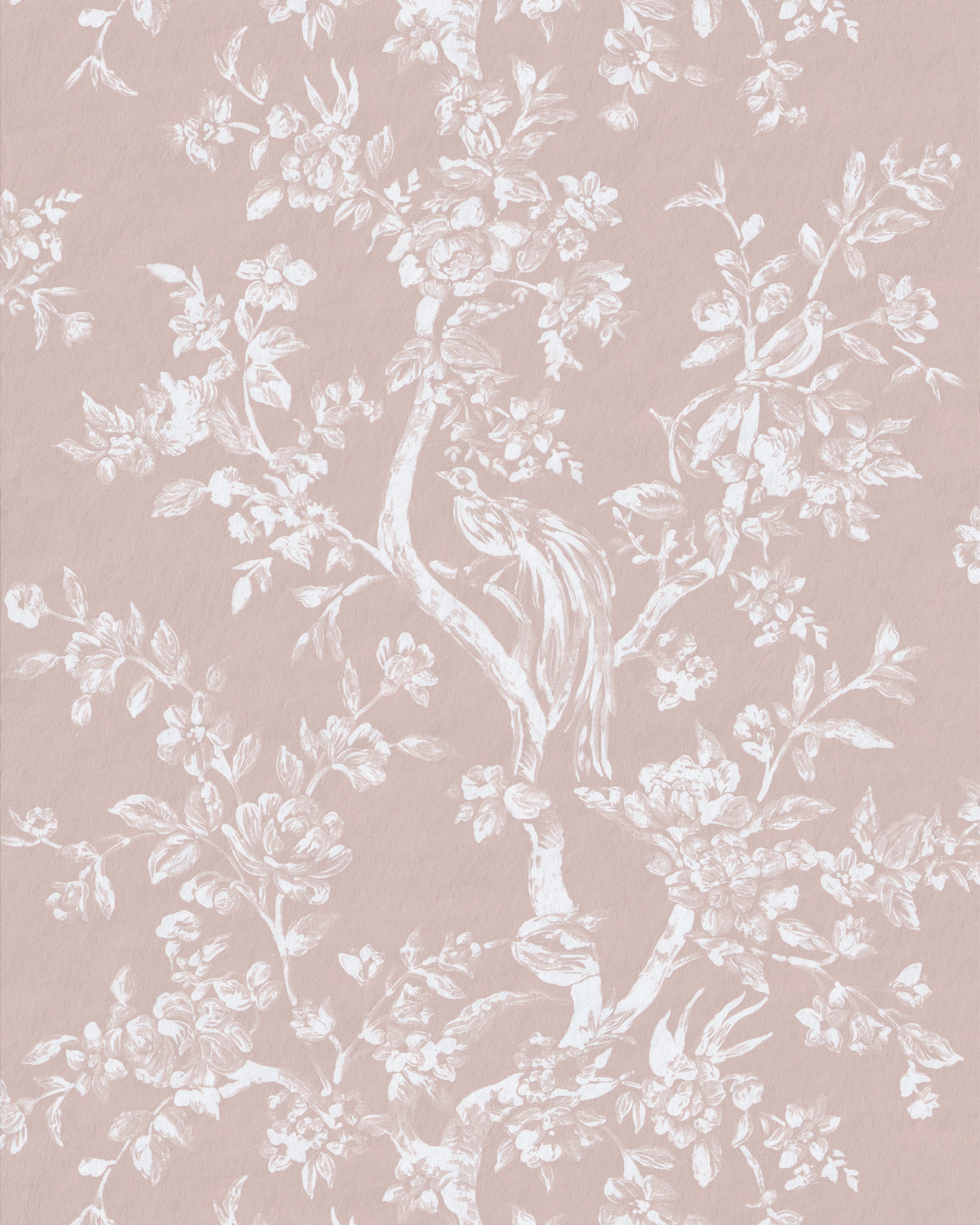 Camellia Toile Wallpaper in petal color - pattern number P2026103.117.0 - by Lee Jofa in the Gracie Gardens collection