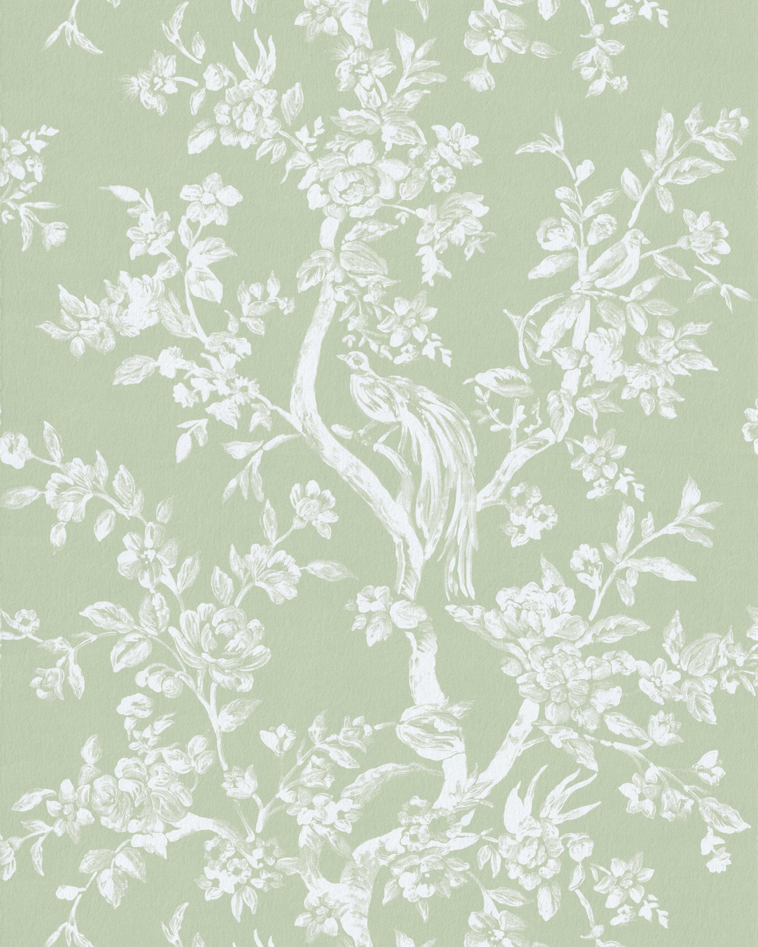 Camellia Toile Wallpaper in pear color - pattern number P2026103.130.0 - by Lee Jofa in the Gracie Gardens collection