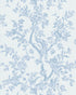Camellia Toile Wallpaper in sky color - pattern number P2026103.15.0 - by Lee Jofa in the Gracie Gardens collection