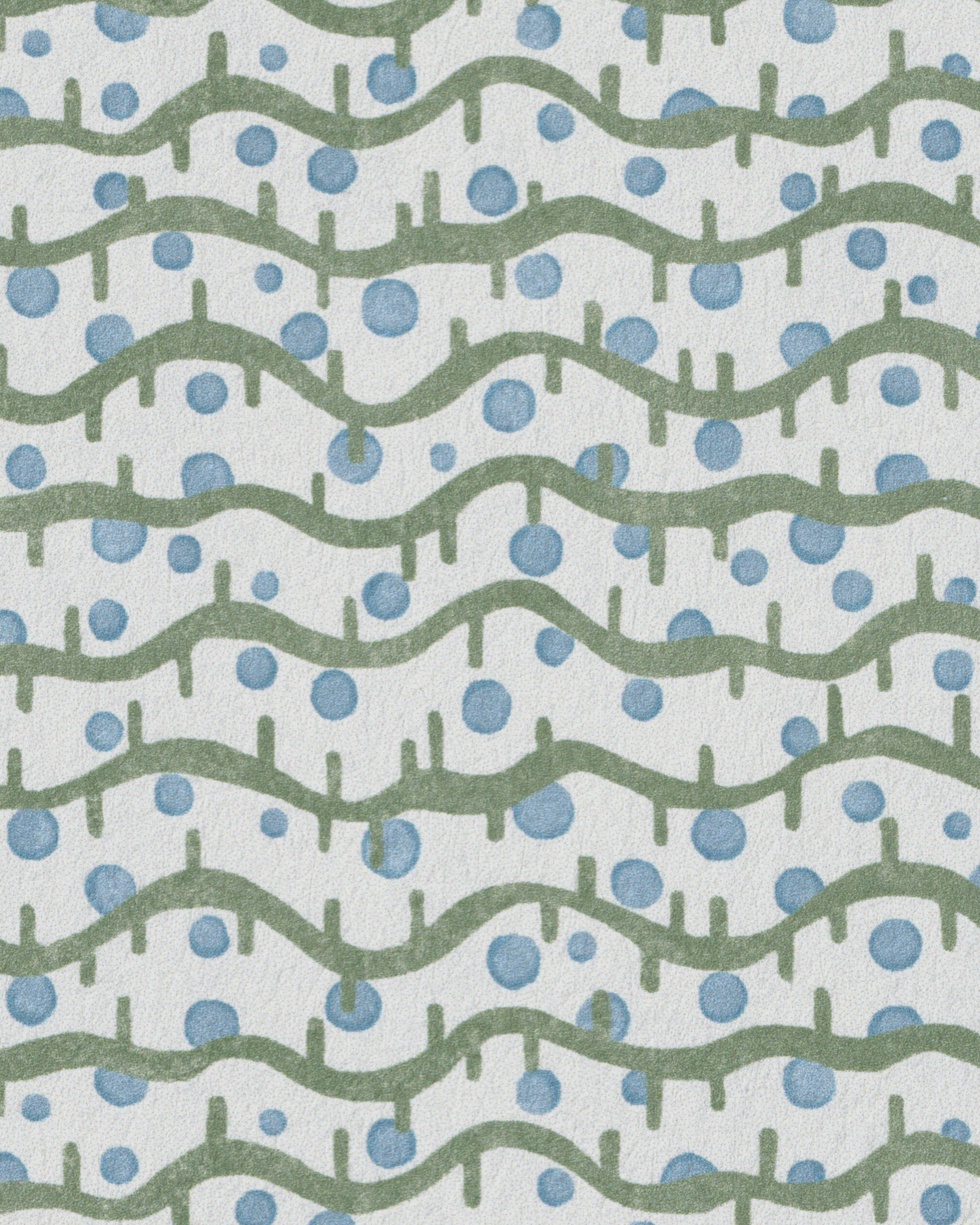 Seedling Wallpaper in leaf color - pattern number P2026105.315.0 - by Lee Jofa in the Gracie Gardens collection