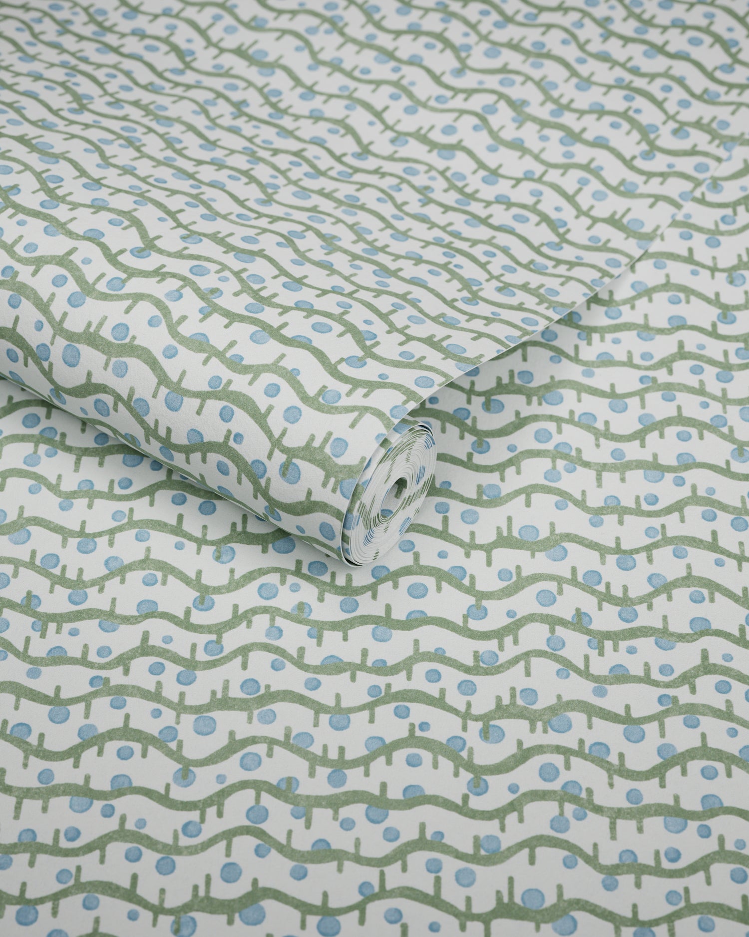 Seedling Wallpaper in leaf color - pattern number P2026105.315.0 - by Lee Jofa in the Gracie Gardens collection