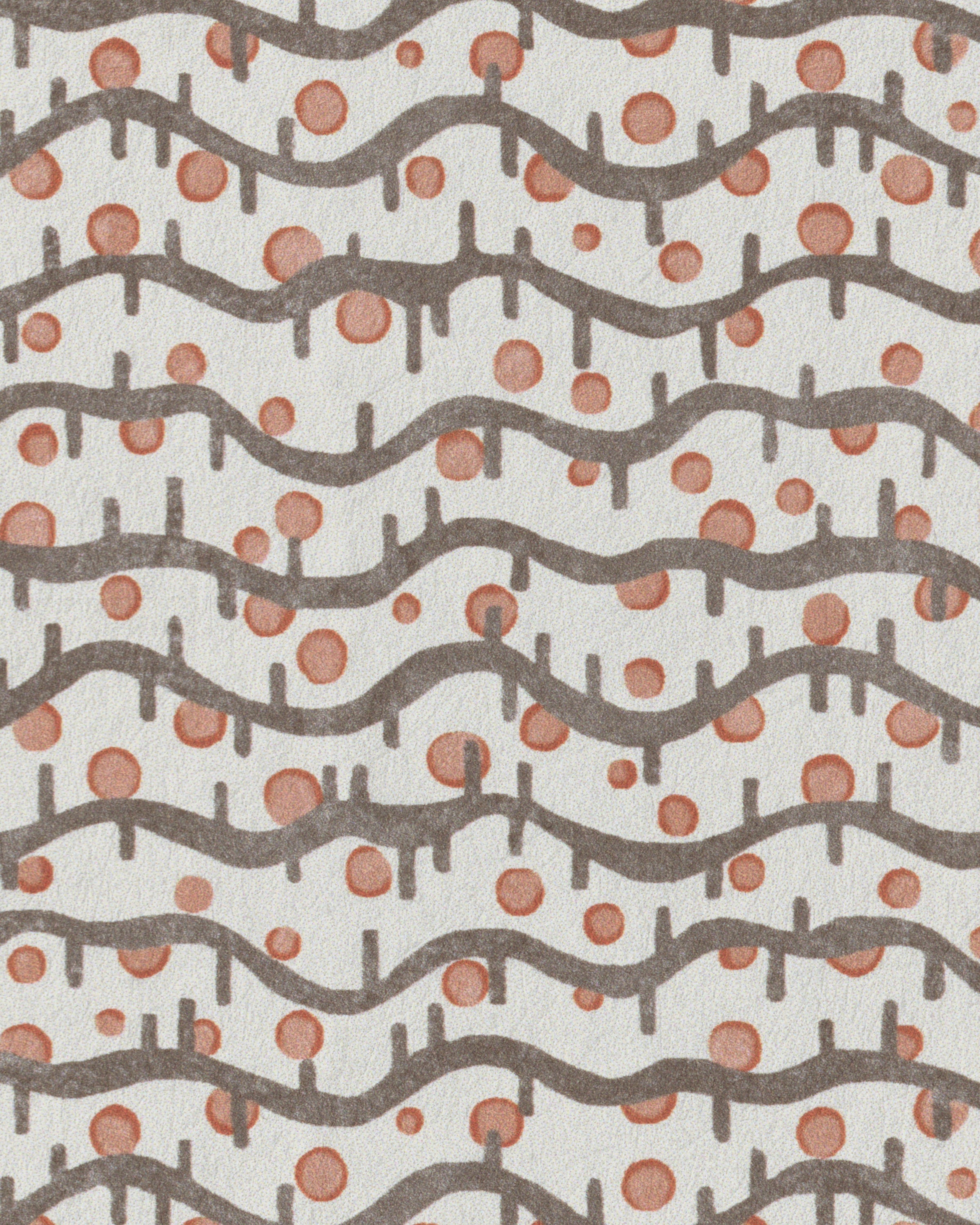 Seedling Wallpaper in spice color - pattern number P2026105.624.0 - by Lee Jofa in the Gracie Gardens collection