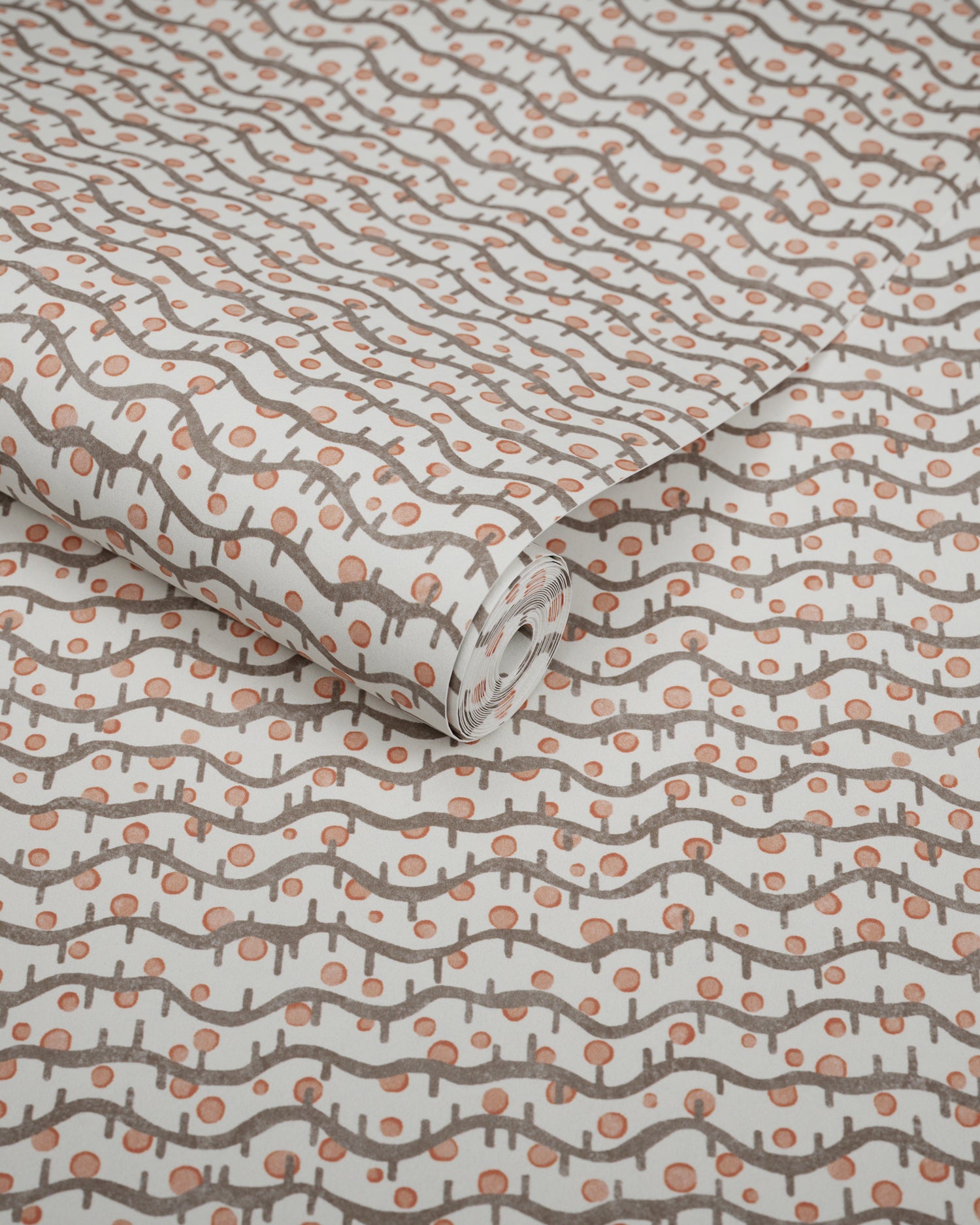 Seedling Wallpaper in spice color - pattern number P2026105.624.0 - by Lee Jofa in the Gracie Gardens collection
