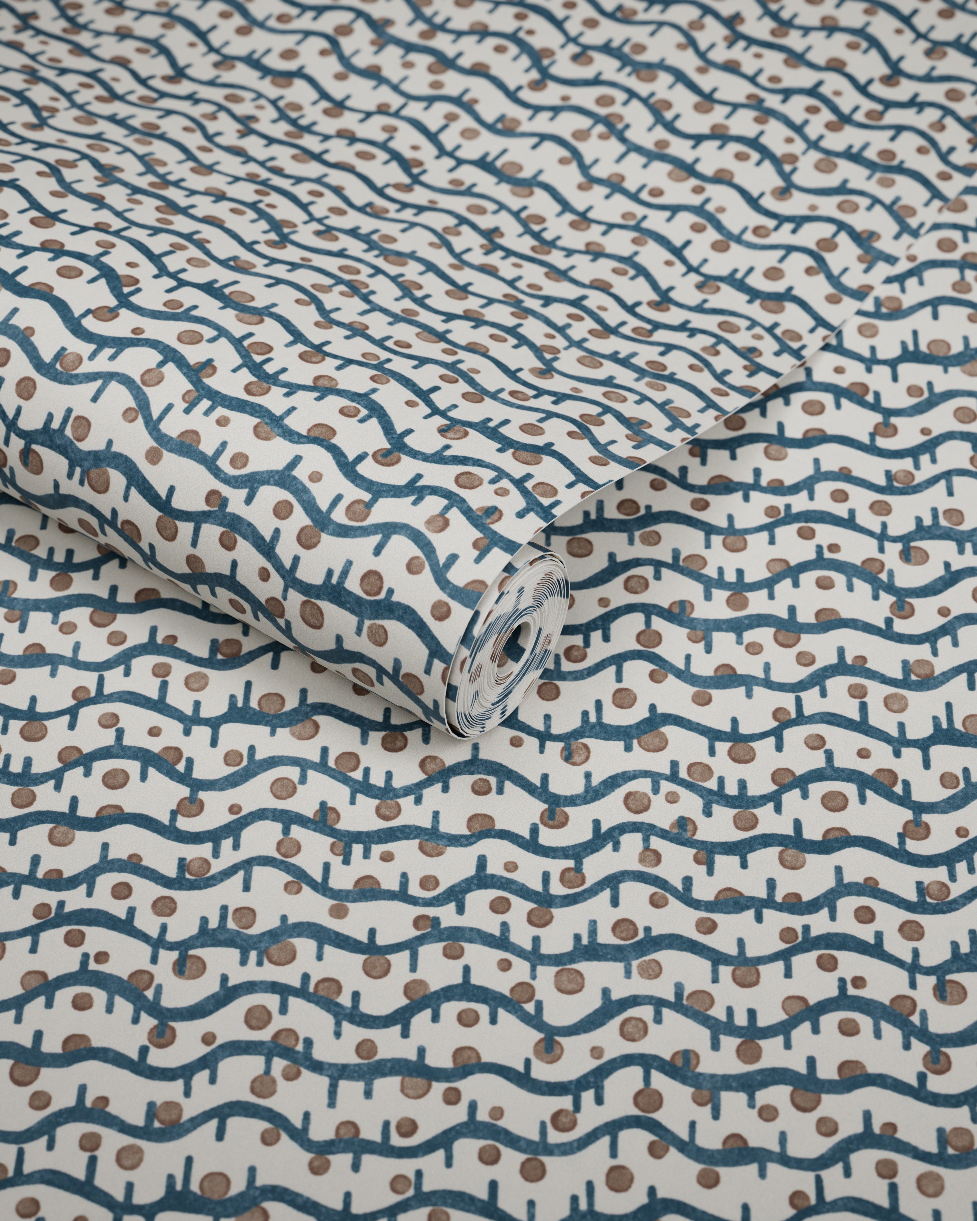 Seedling Wallpaper in ink color - pattern number P2026105.650.0 - by Lee Jofa in the Gracie Gardens collection