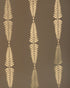 Glade Fern Wallpaper in Carob color - pattern number P2026107.166.0 - by Lee Jofa in the Arley collection